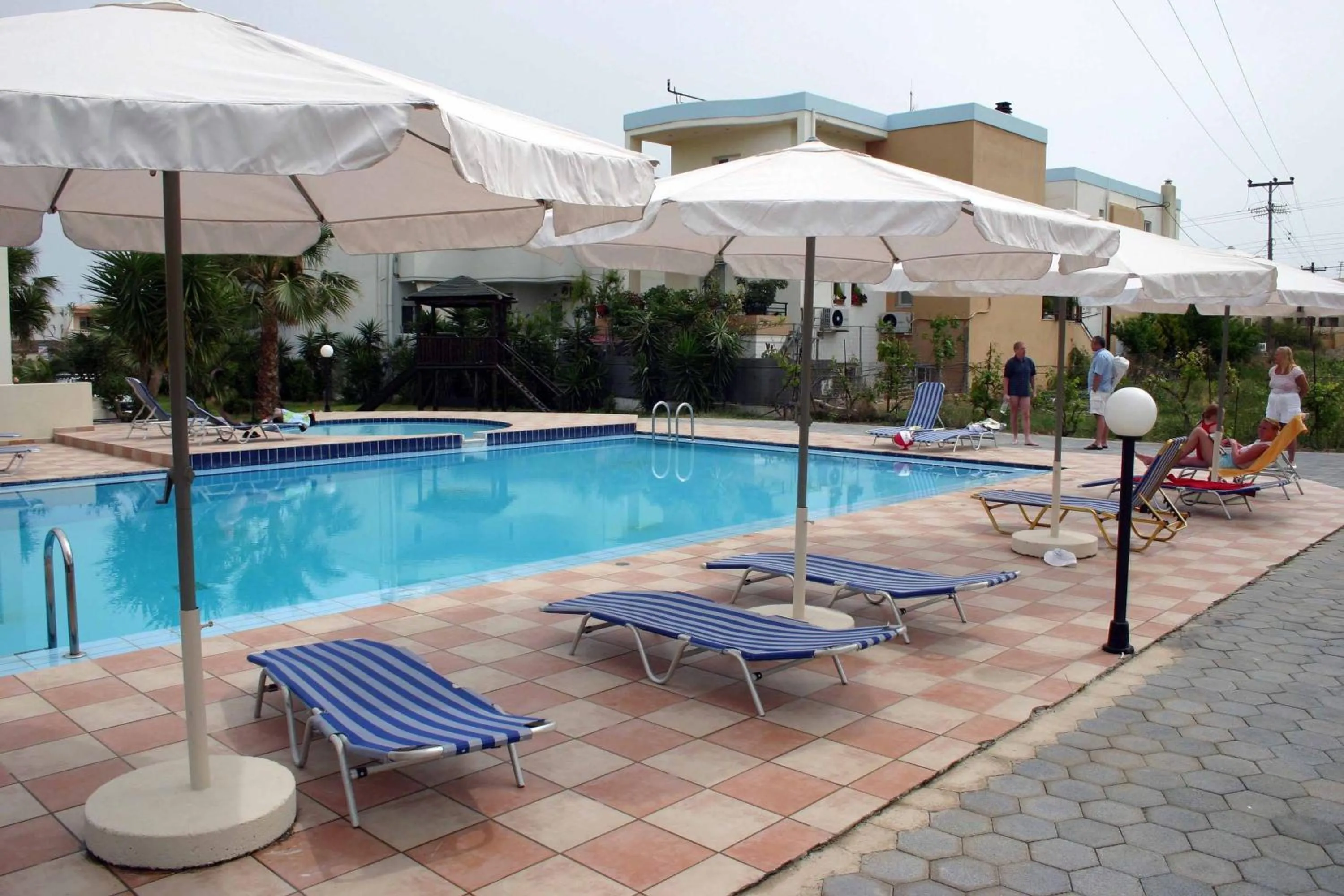 Swimming pool in Evilion hotel