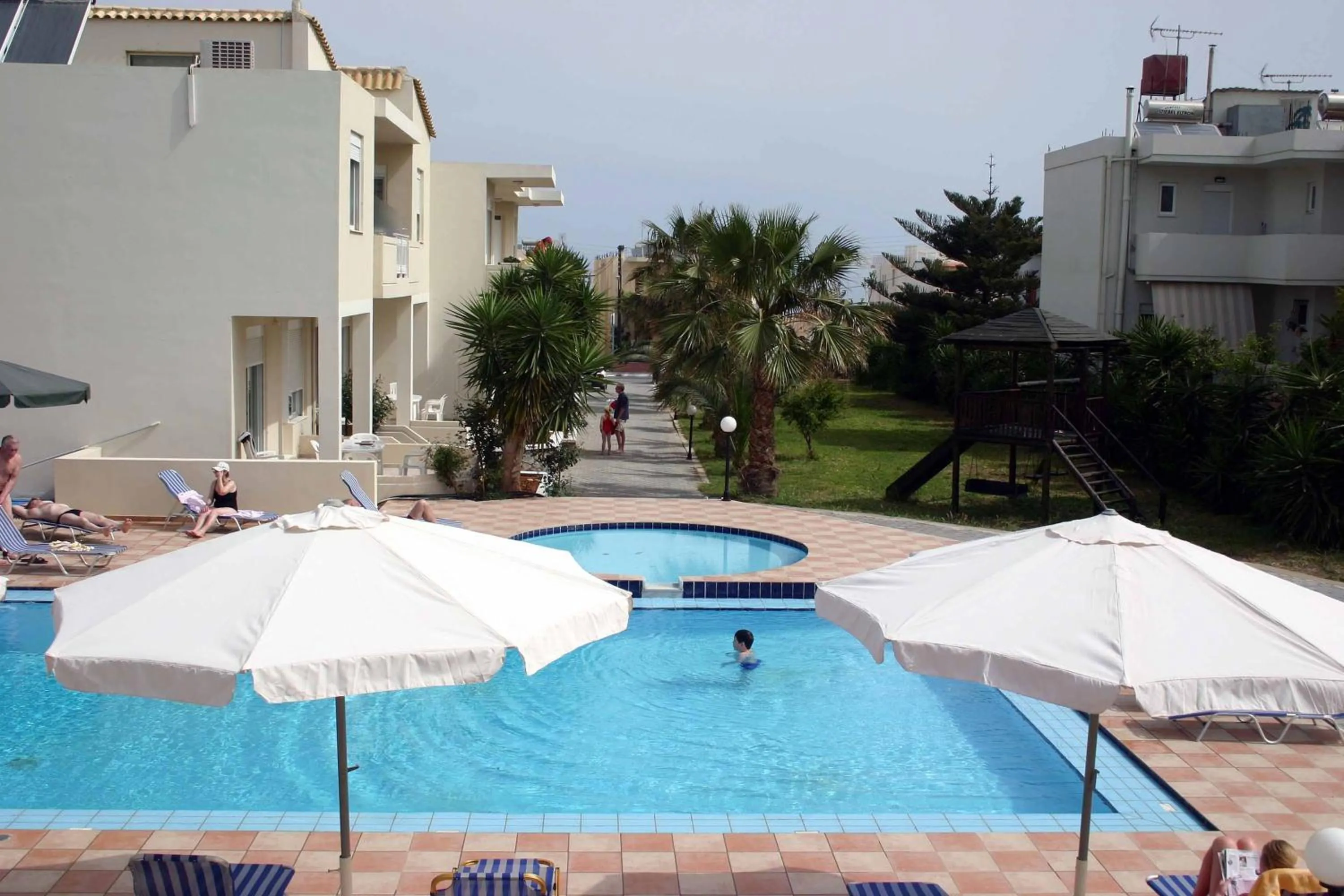 Swimming pool in Evilion hotel