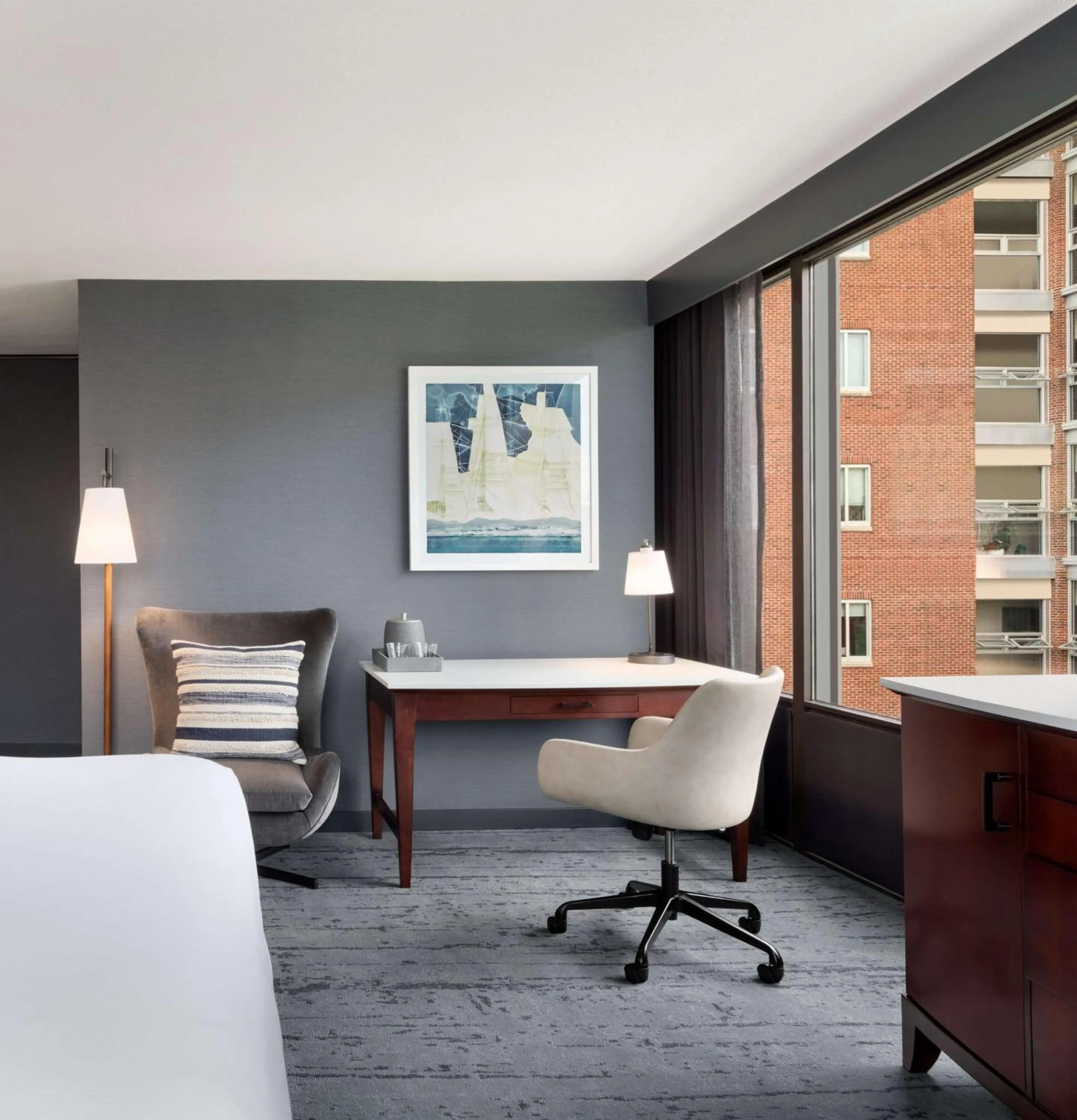 Bedroom, Bed in Hotel Champlain Burlington, Curio Collection by Hilton