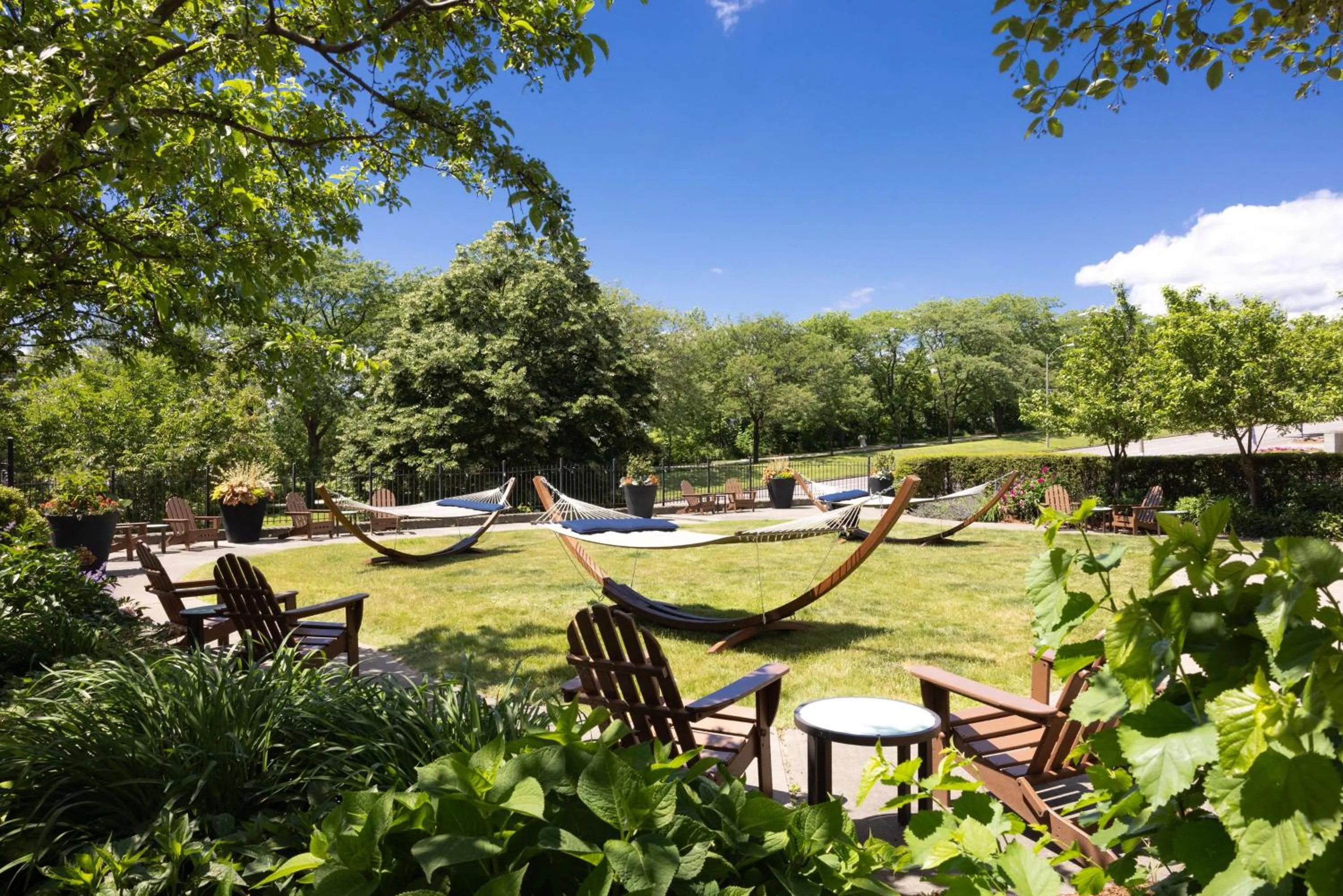 Garden in Hotel Champlain Burlington, Curio Collection by Hilton