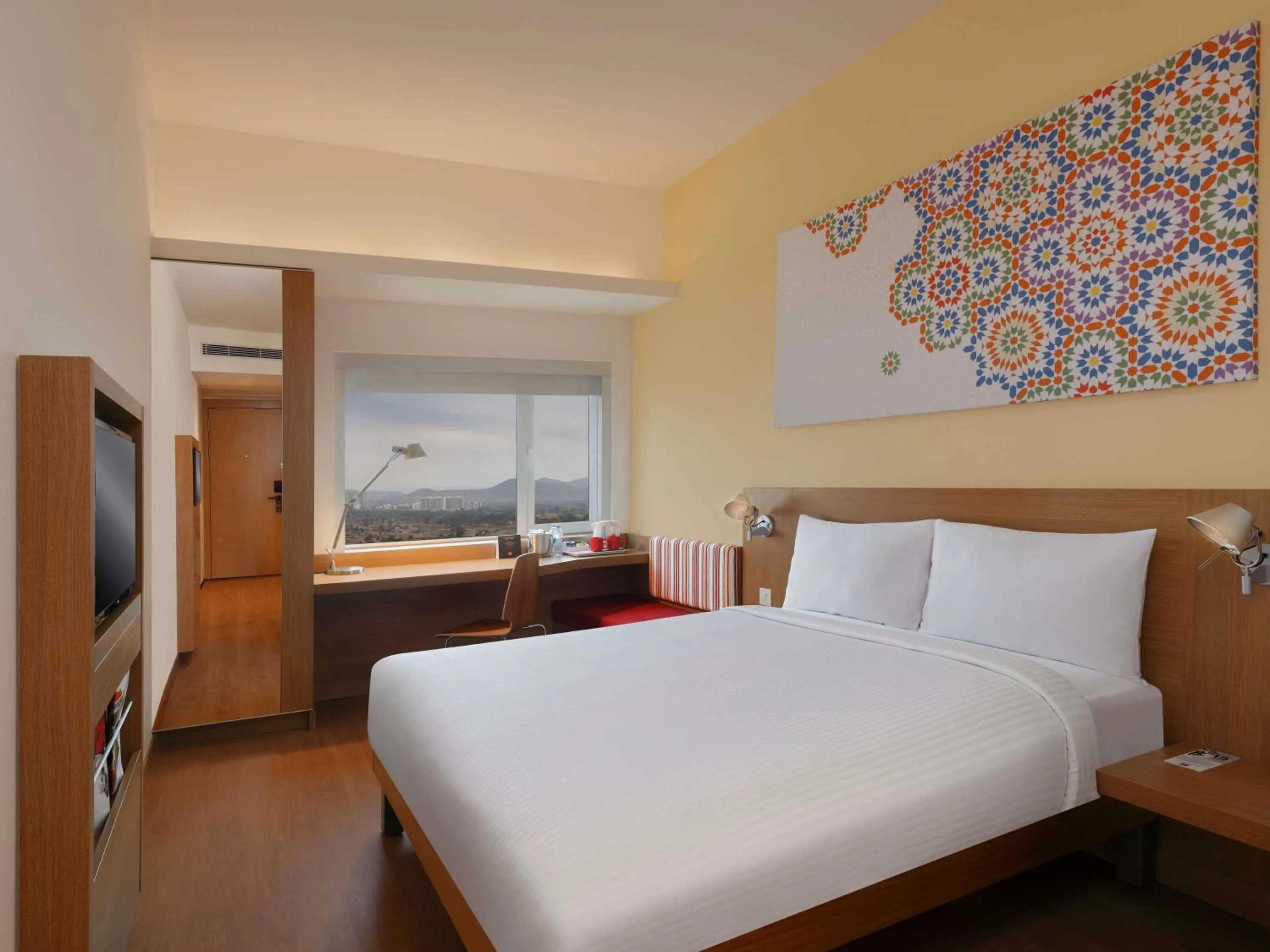 Bedroom, Bed in ibis Navi Mumbai - An Accor Brand