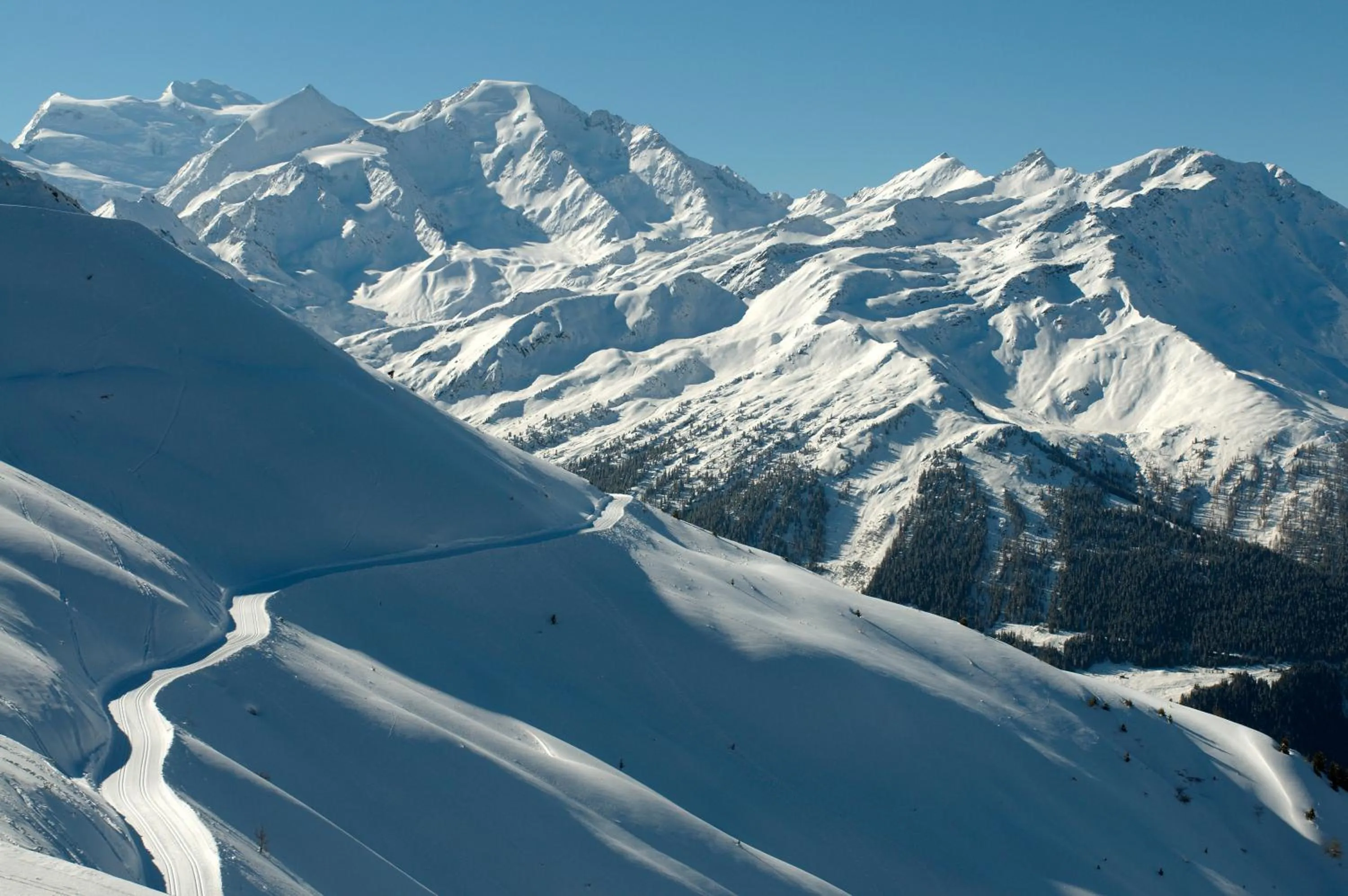 Winter in La Cordée des Alpes SUP
