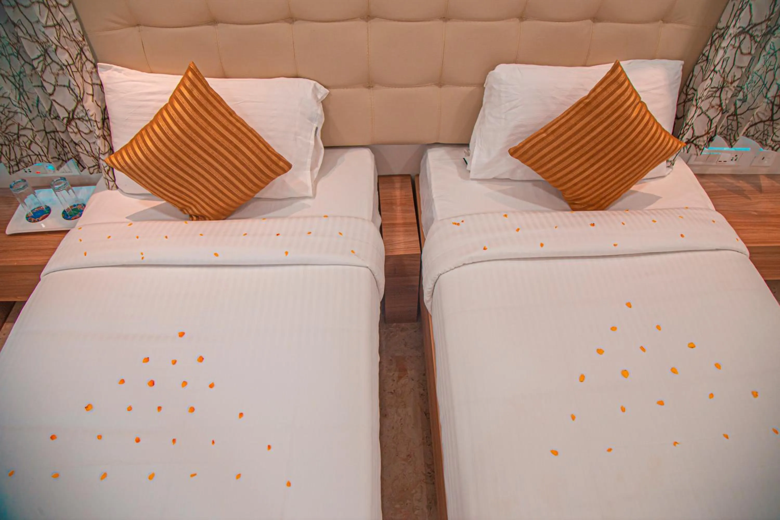 Bed in Park Avenue Suites