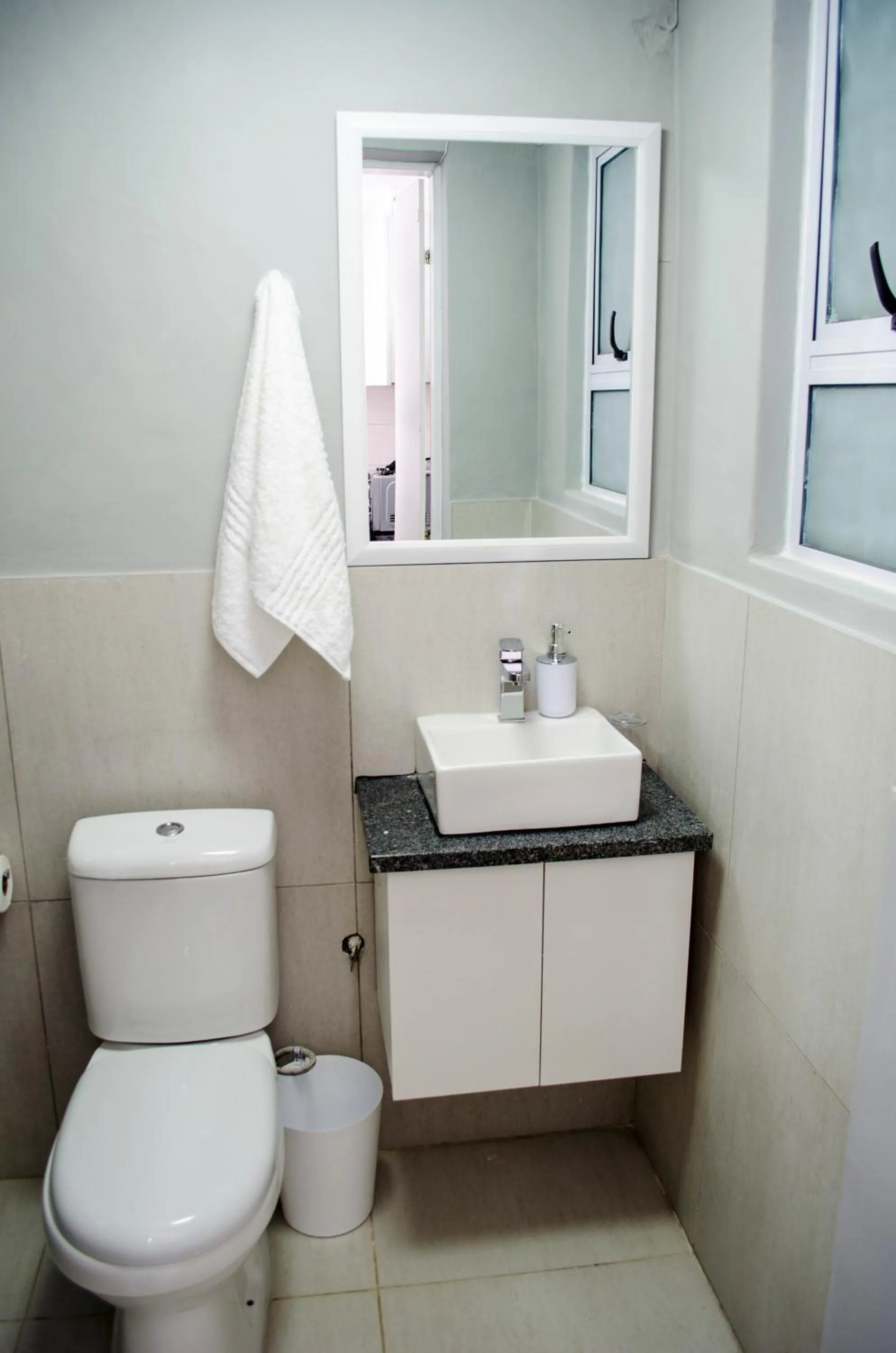 Bathroom in Cape Town Micro Apartments