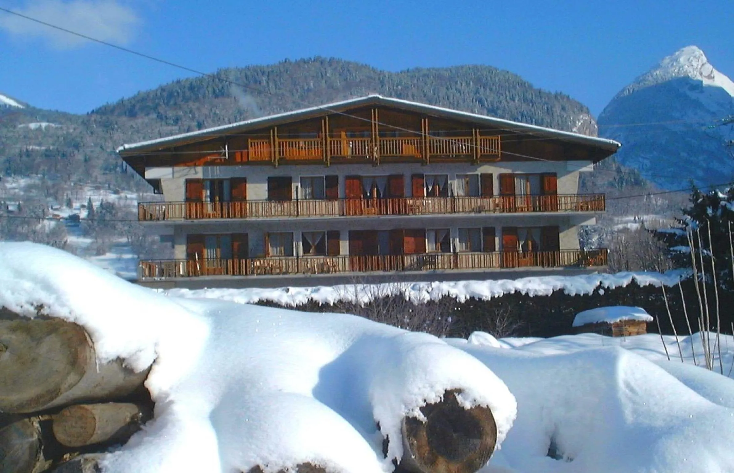 Facade/entrance in Appartements Giffre et Clesson - DAHU COMPAGNIE
