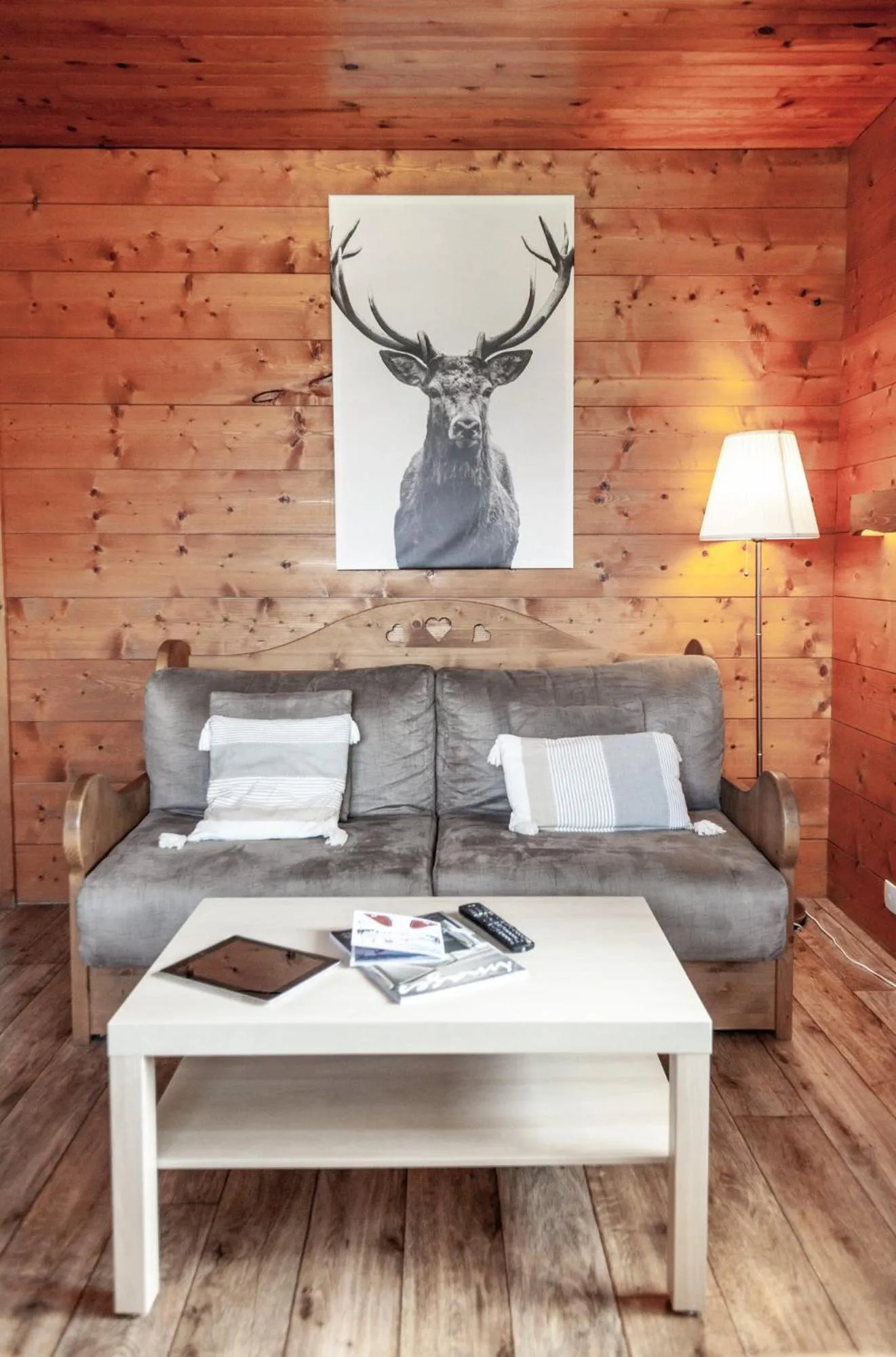 Living room in Appartements Giffre et Clesson - DAHU COMPAGNIE