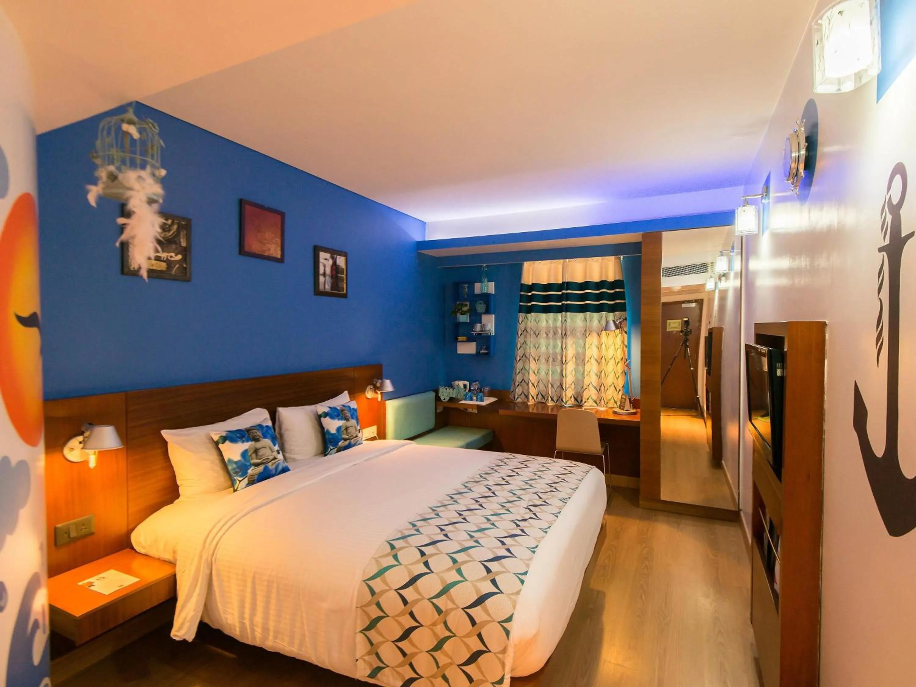 Bedroom, Bed in ibis New Delhi Aerocity - An Accor Brand