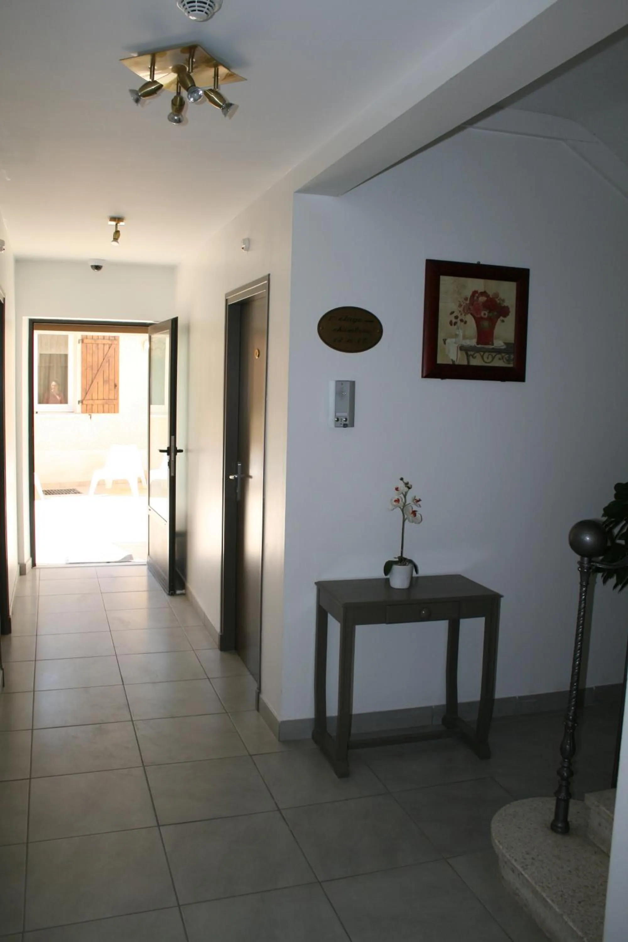 Decorative detail in Hotel L'Escale