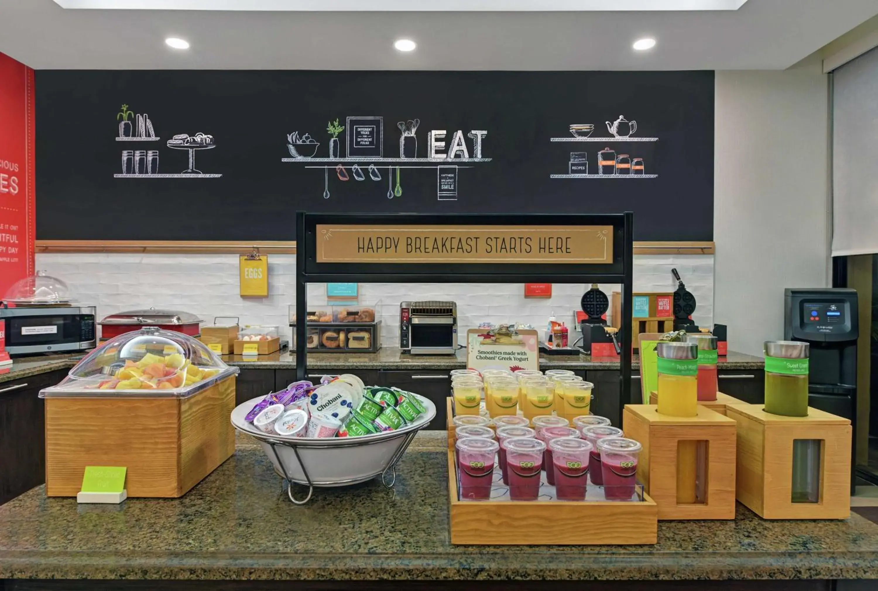 Breakfast in Hampton Inn & Suites Boynton Beach Breakfast in Hampton Inn & Suites Boynton Beach