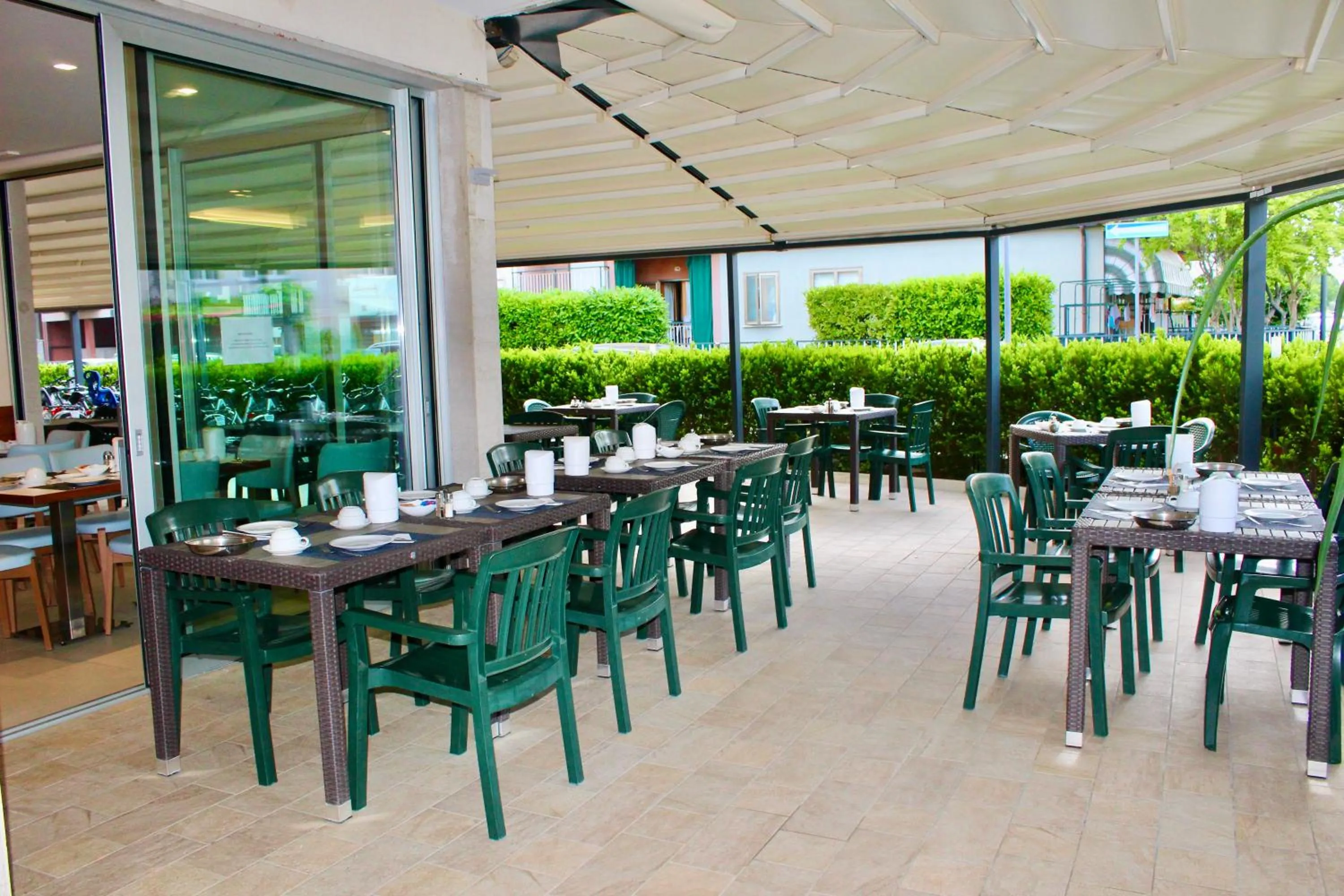 Garden in Hotel Cristina