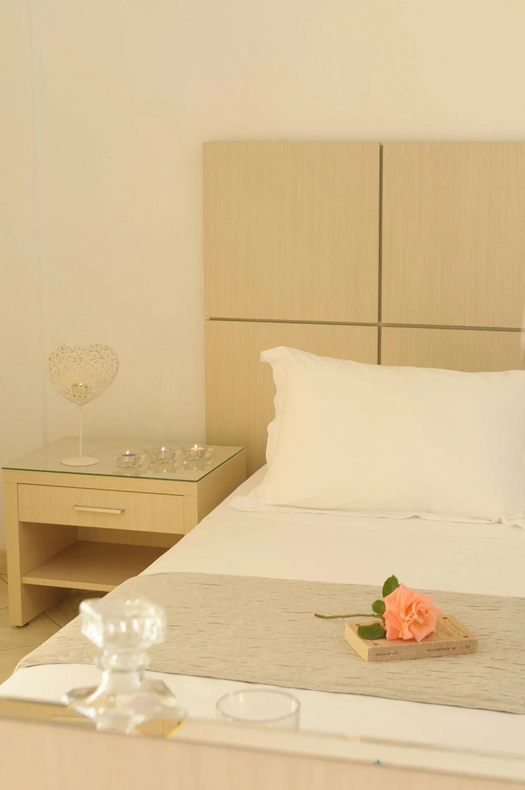 Bed in Karras Star Hotel