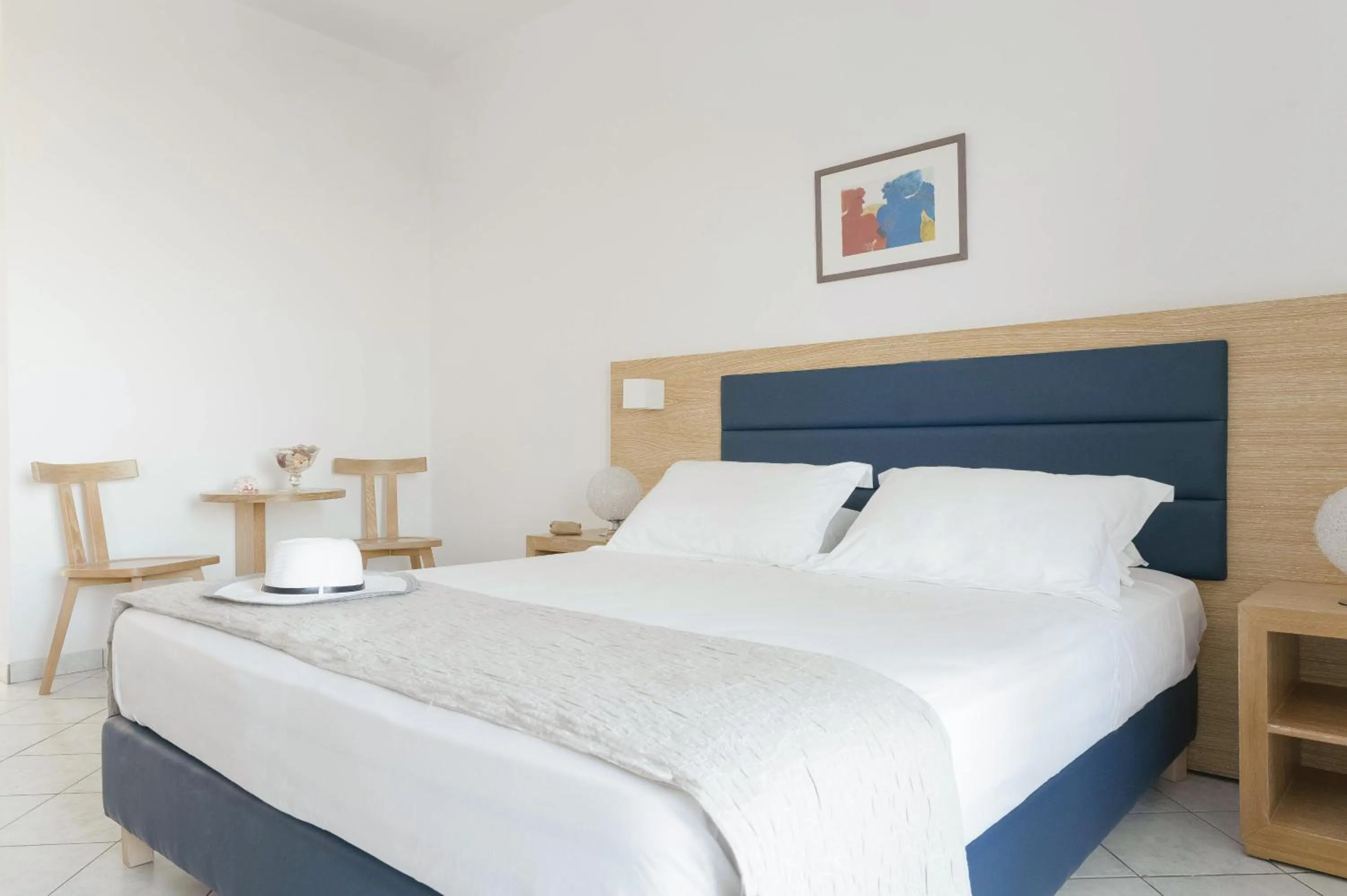 Bed in Karras Star Hotel