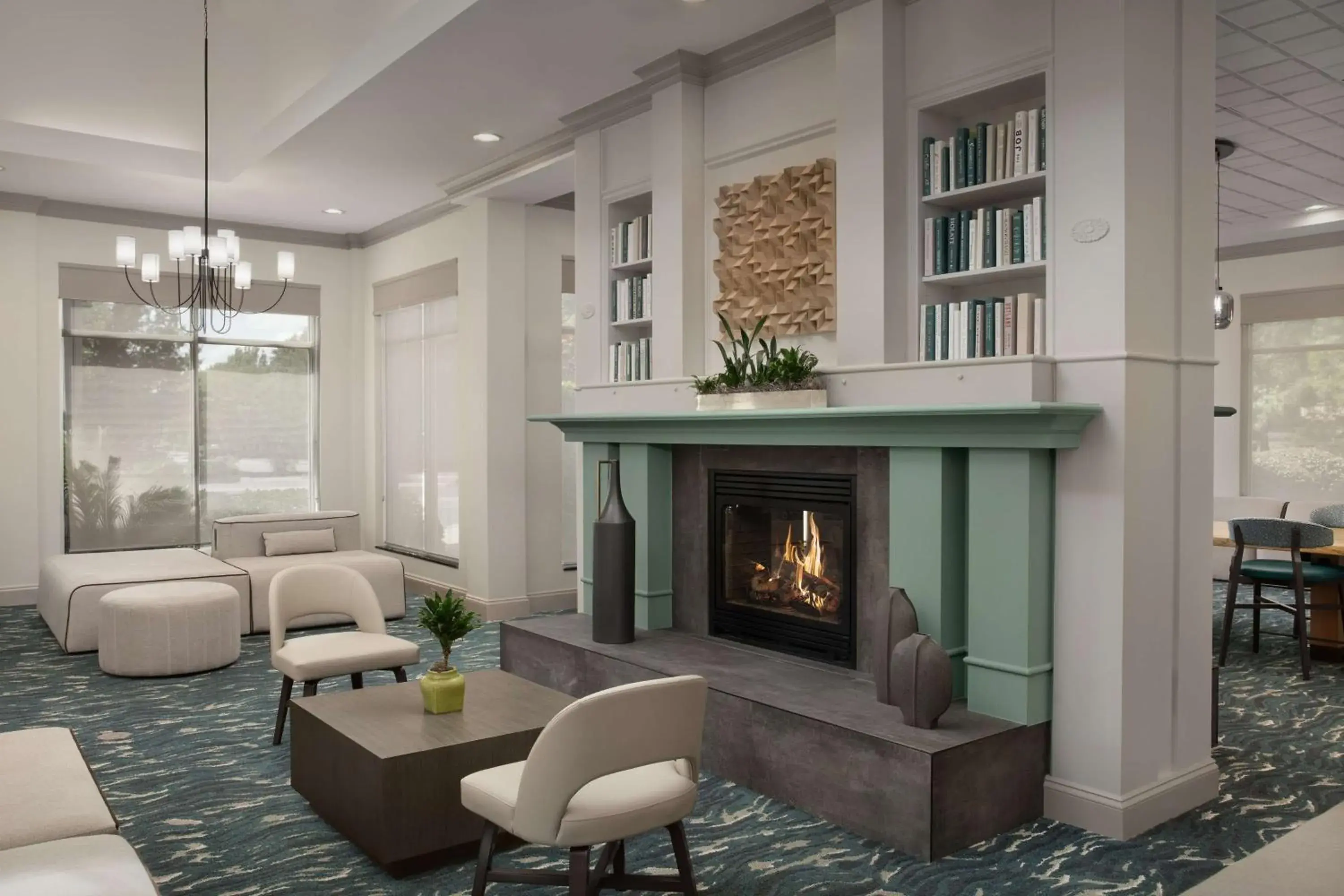 Lobby or reception in Hilton Garden Inn Columbia/Harbison Lobby or reception in Hilton Garden Inn Columbia/Harbison