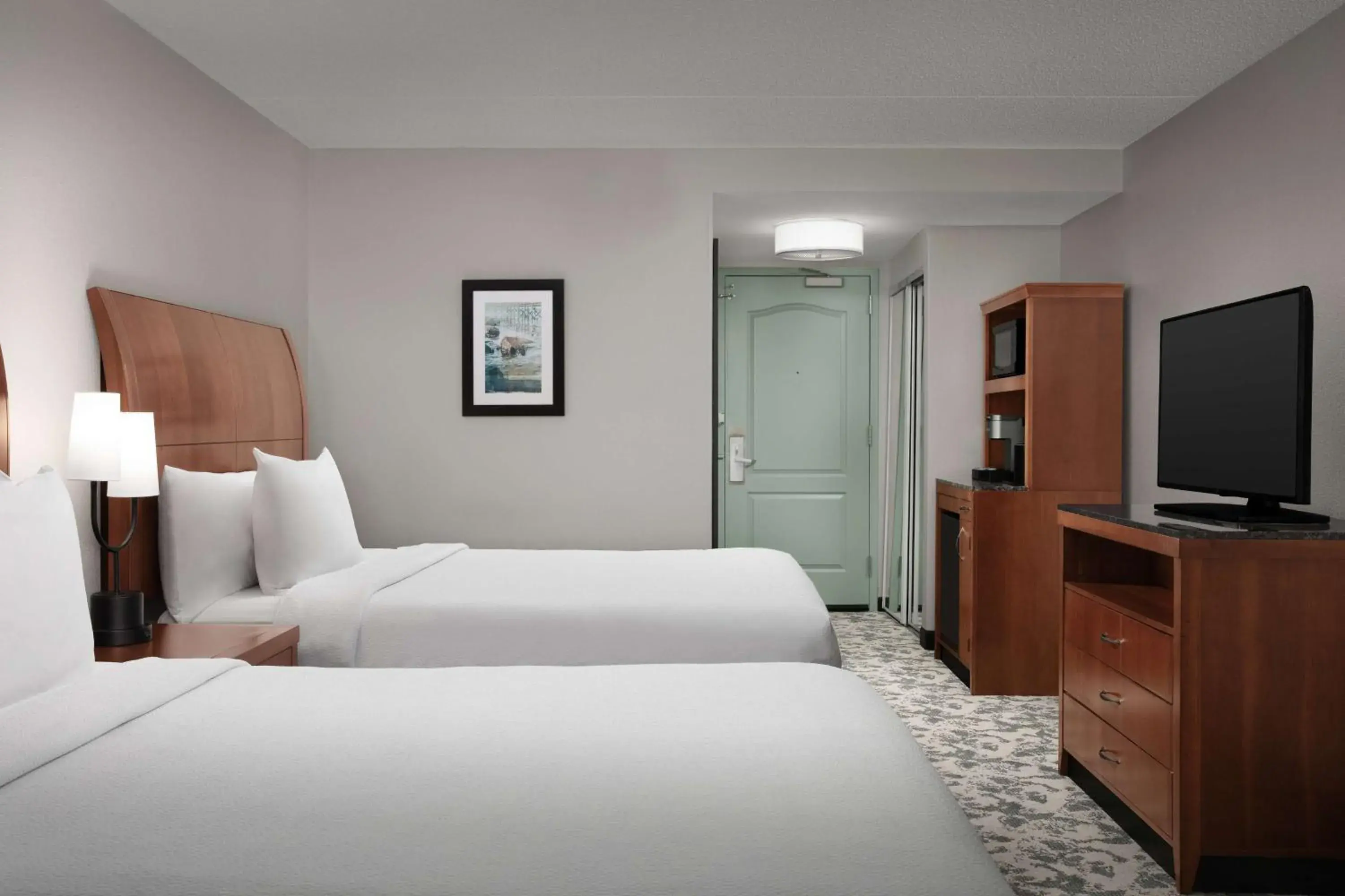 Bed in Hilton Garden Inn Columbia/Harbison Bed in Hilton Garden Inn Columbia/Harbison