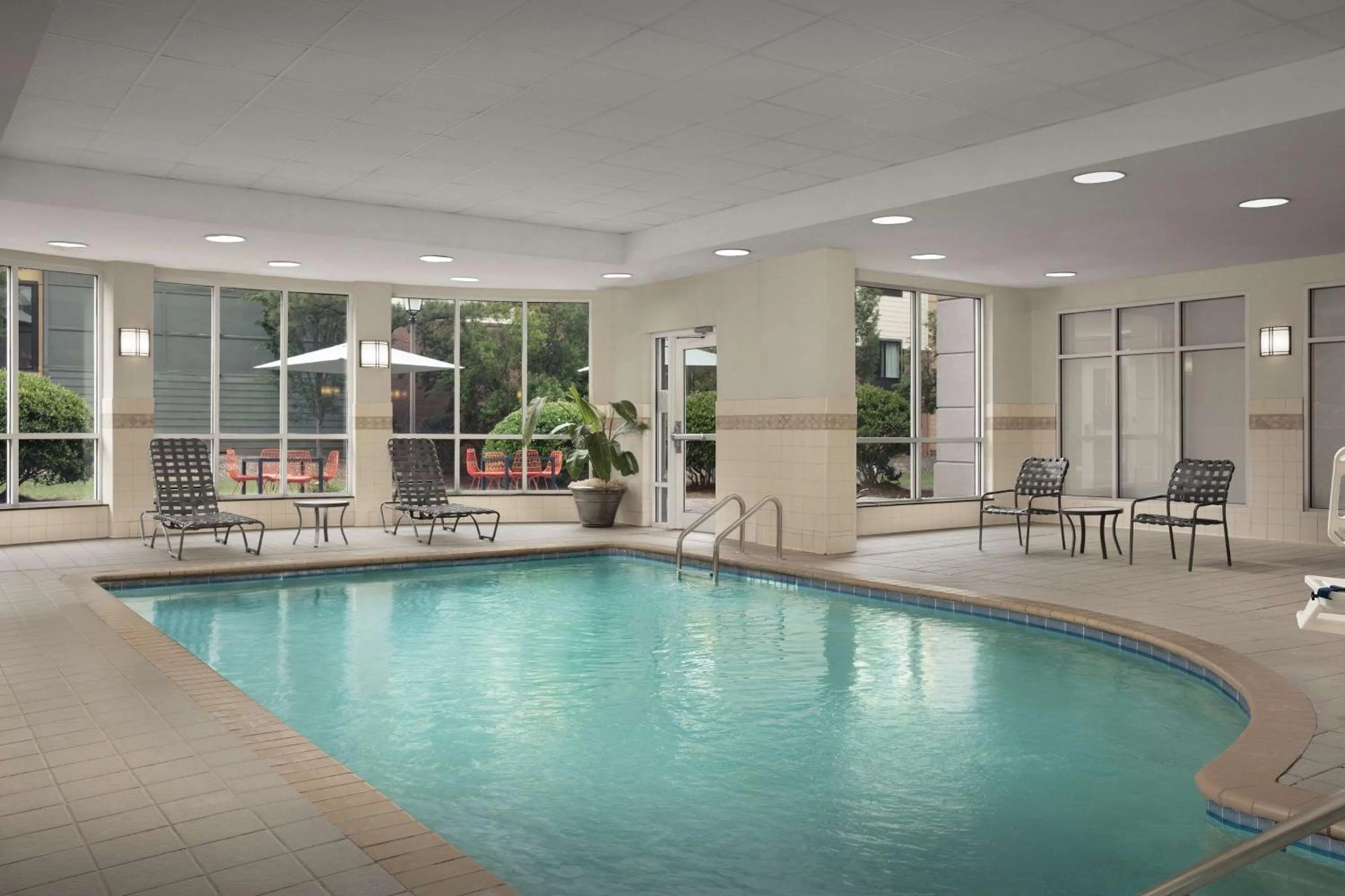 Pool view in Hilton Garden Inn Columbia/Harbison
