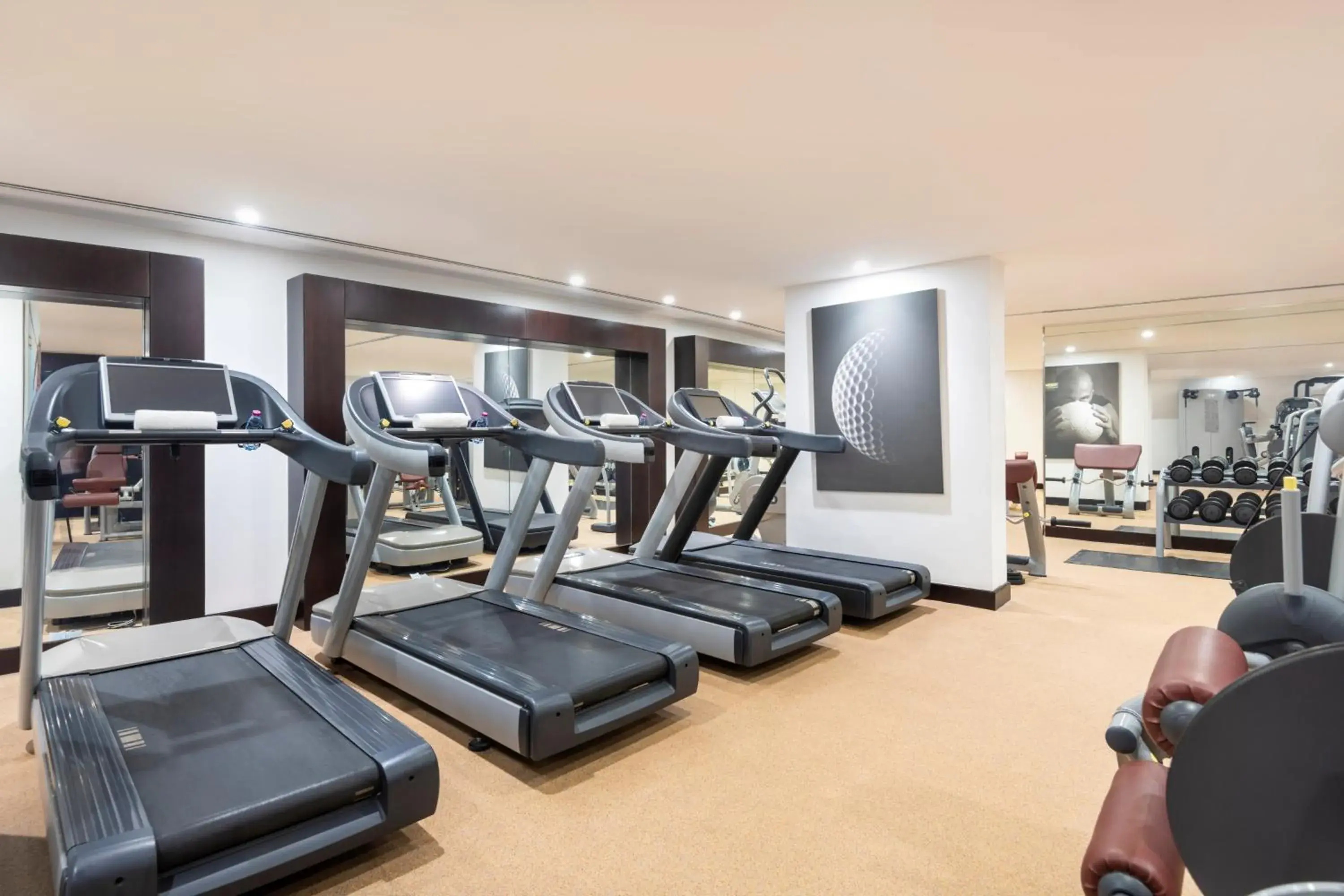 Fitness centre/facilities in Crowne Plaza Doha - The Business Park by IHG Fitness centre/facilities in Crowne Plaza Doha - The Business Park by IHG