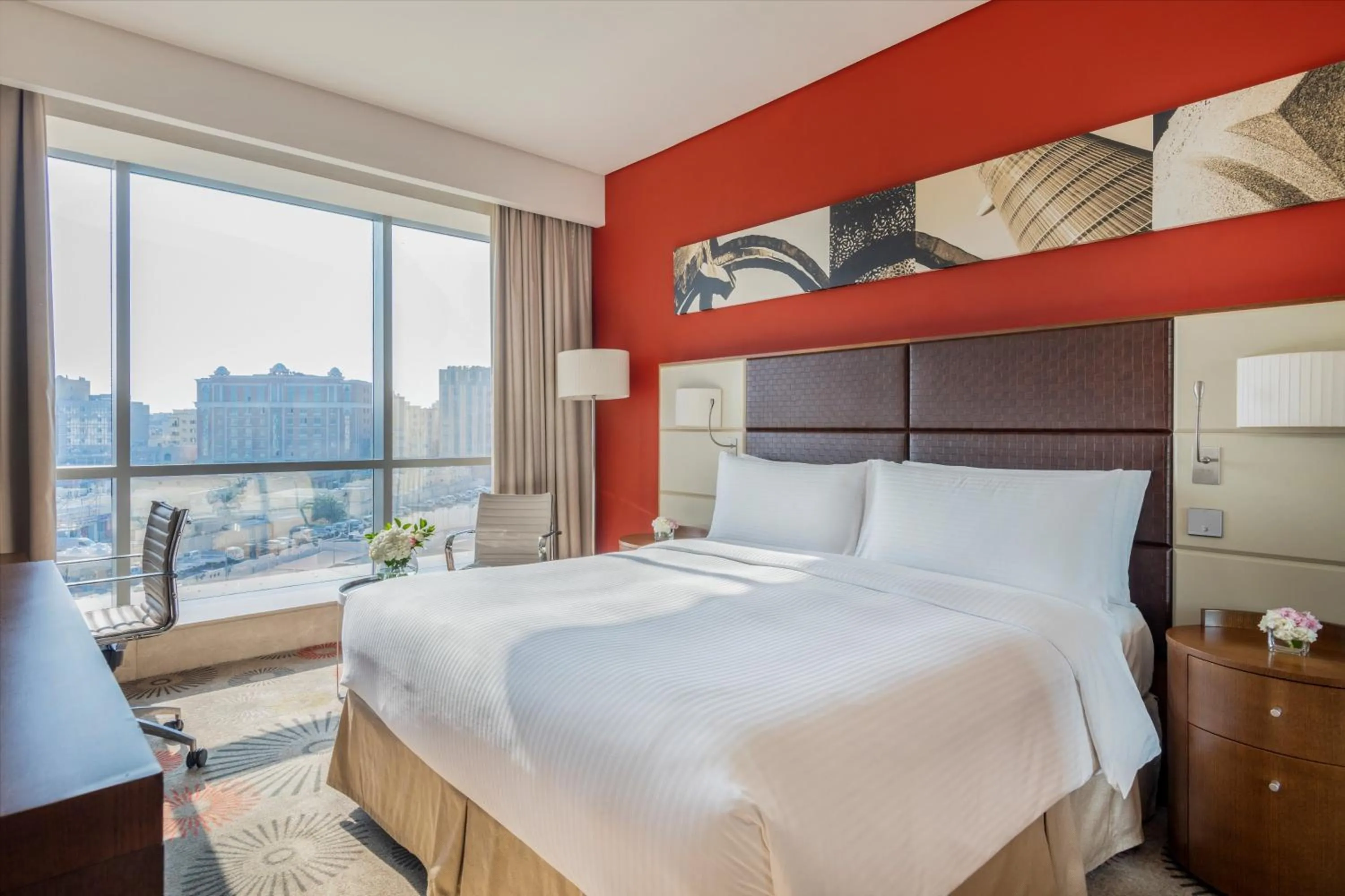 Photo of the whole room, Bed in Crowne Plaza Doha - The Business Park by IHG