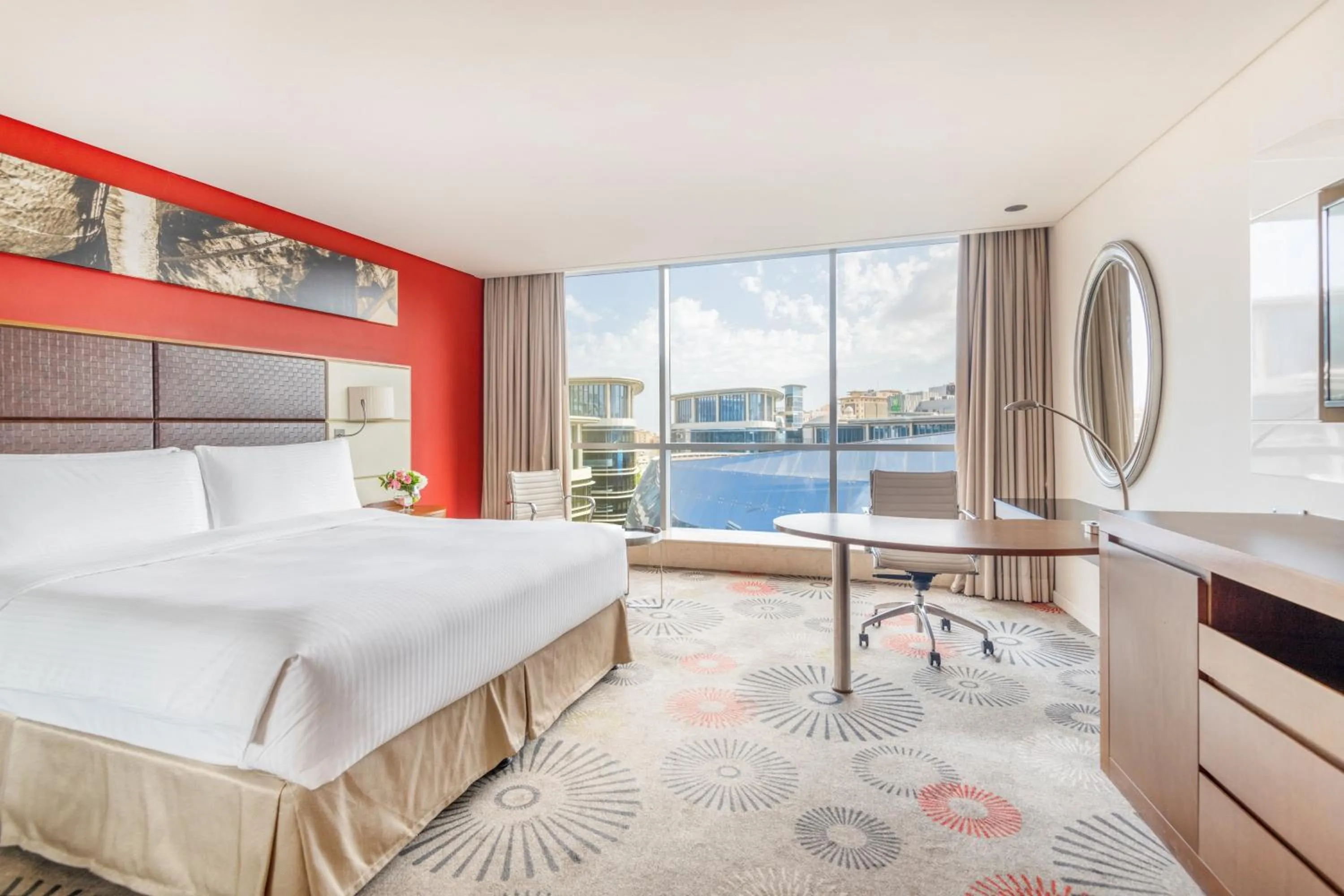 Photo of the whole room, Bed in Crowne Plaza Doha - The Business Park by IHG