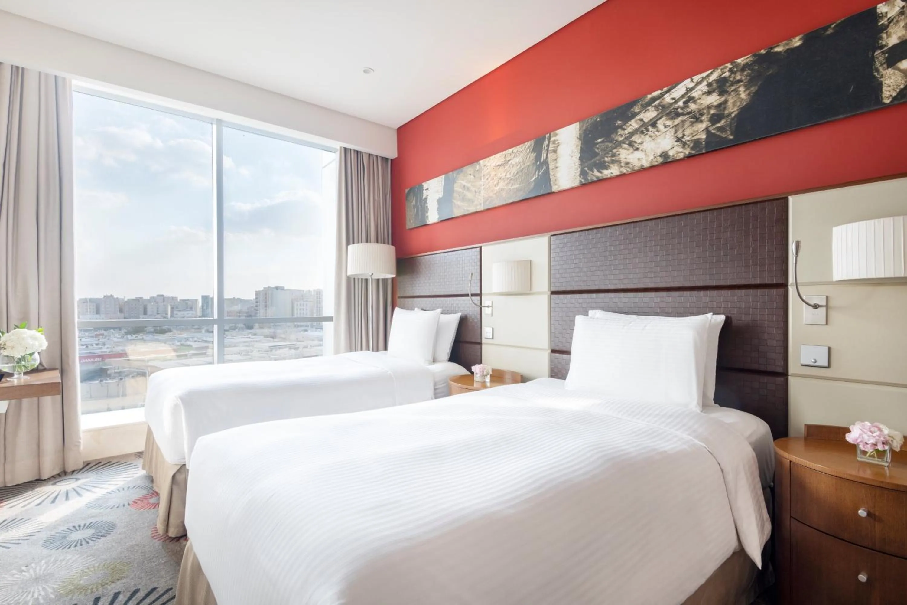 Photo of the whole room, Bed in Crowne Plaza Doha - The Business Park by IHG