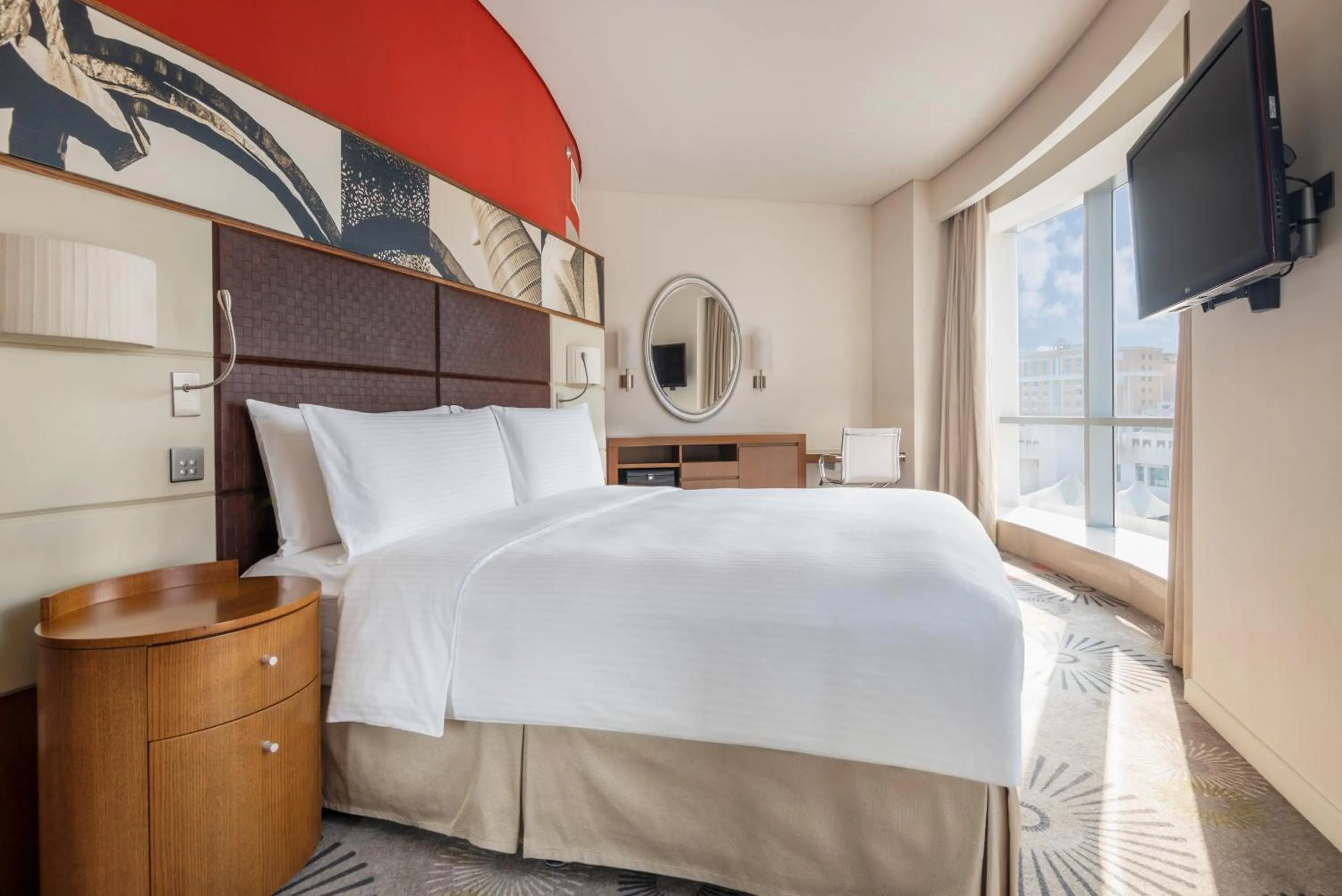 Photo of the whole room, Bed in Crowne Plaza Doha - The Business Park by IHG