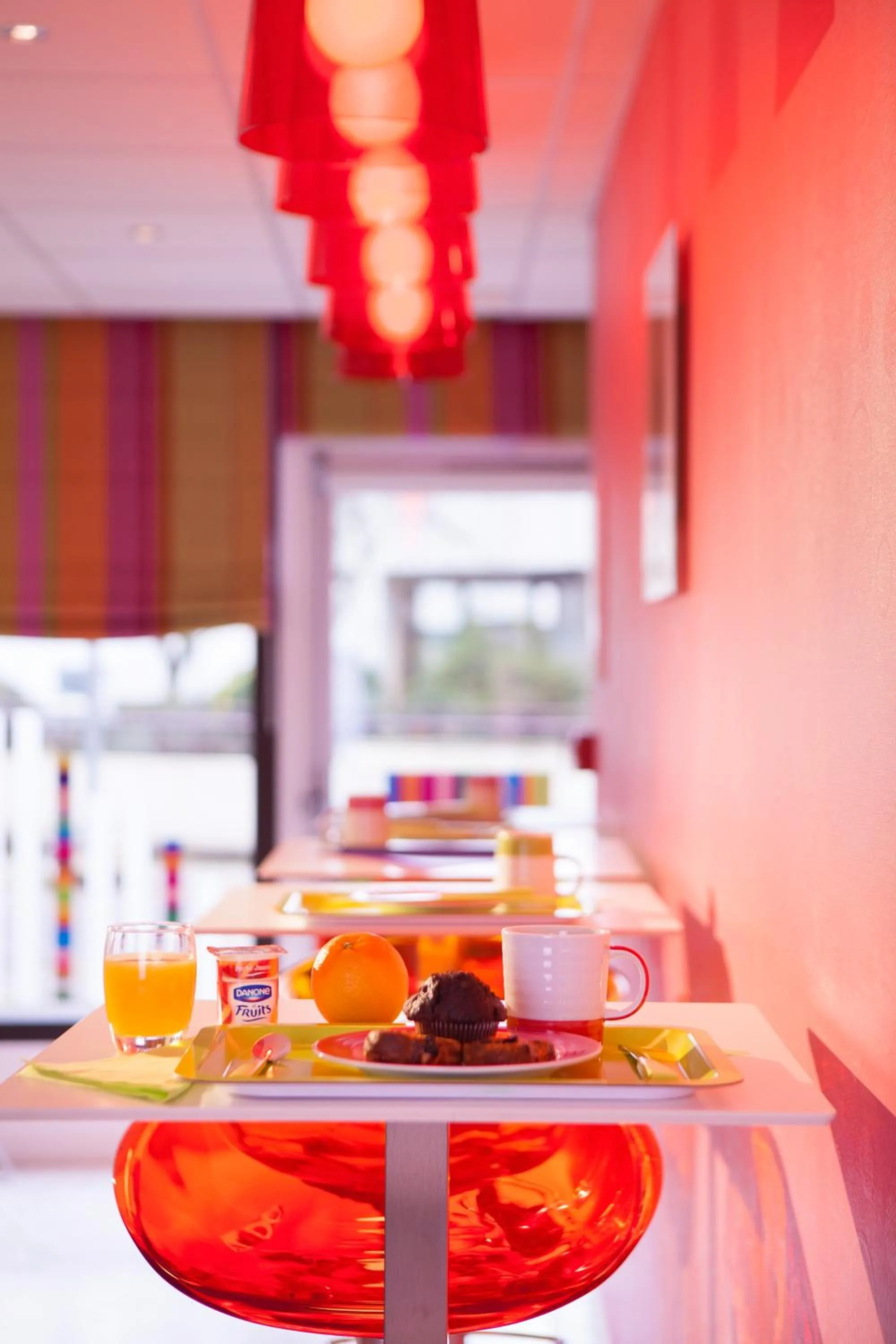 Buffet breakfast in ibis Styles Bordeaux Saint Médard