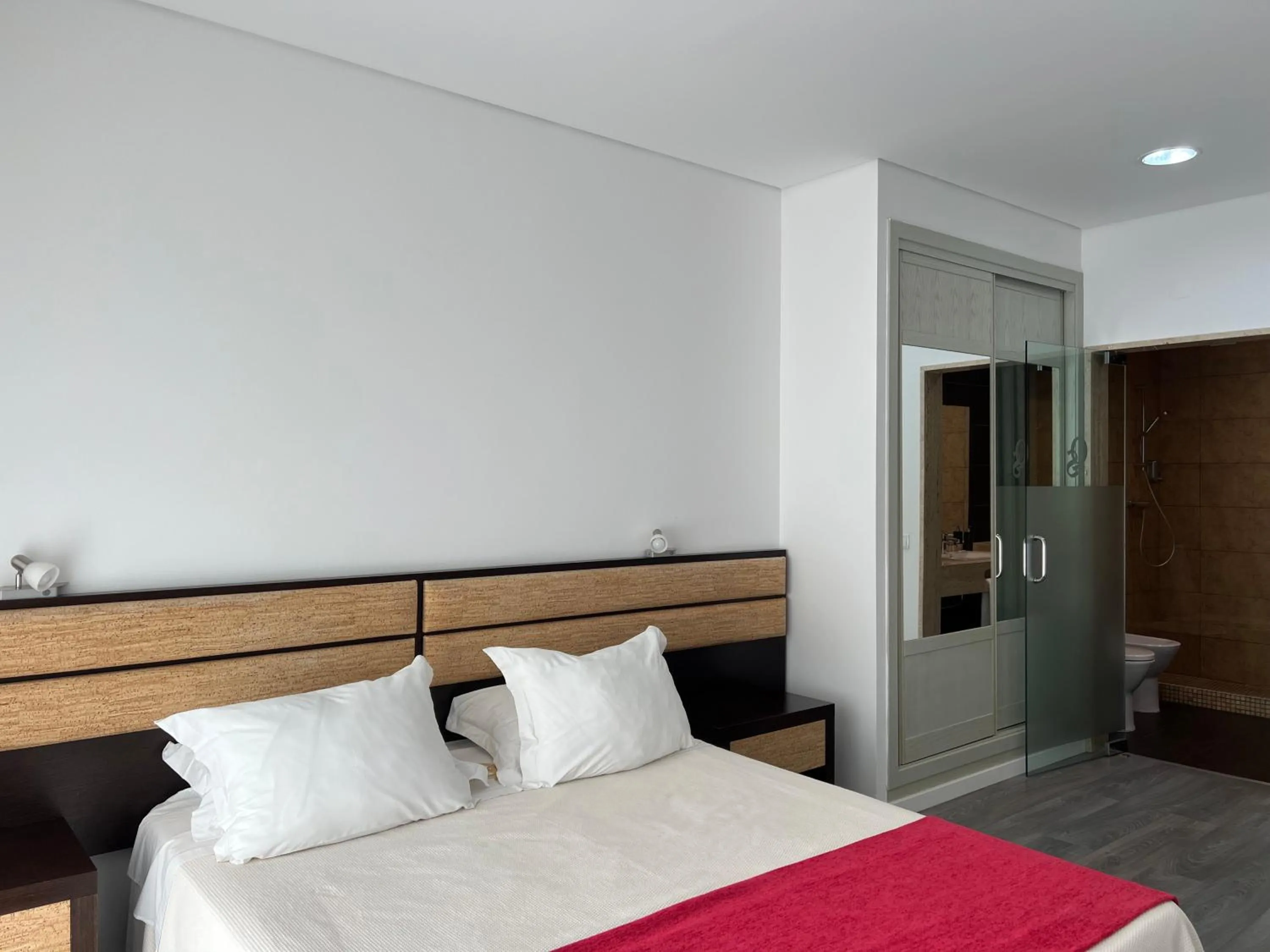 Bed in Quinta Saleiro Guesthouse