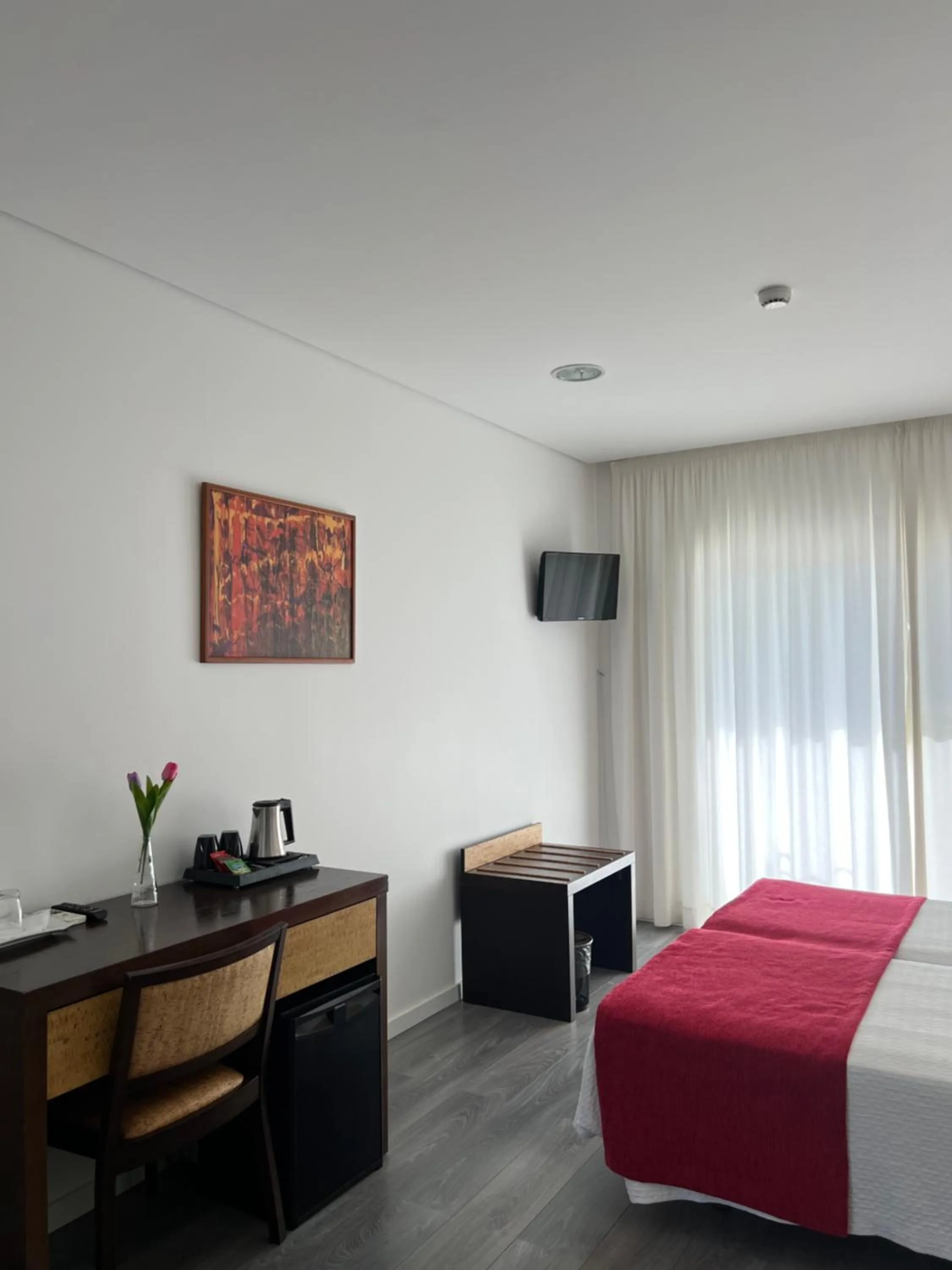 Bed in Quinta Saleiro Guesthouse