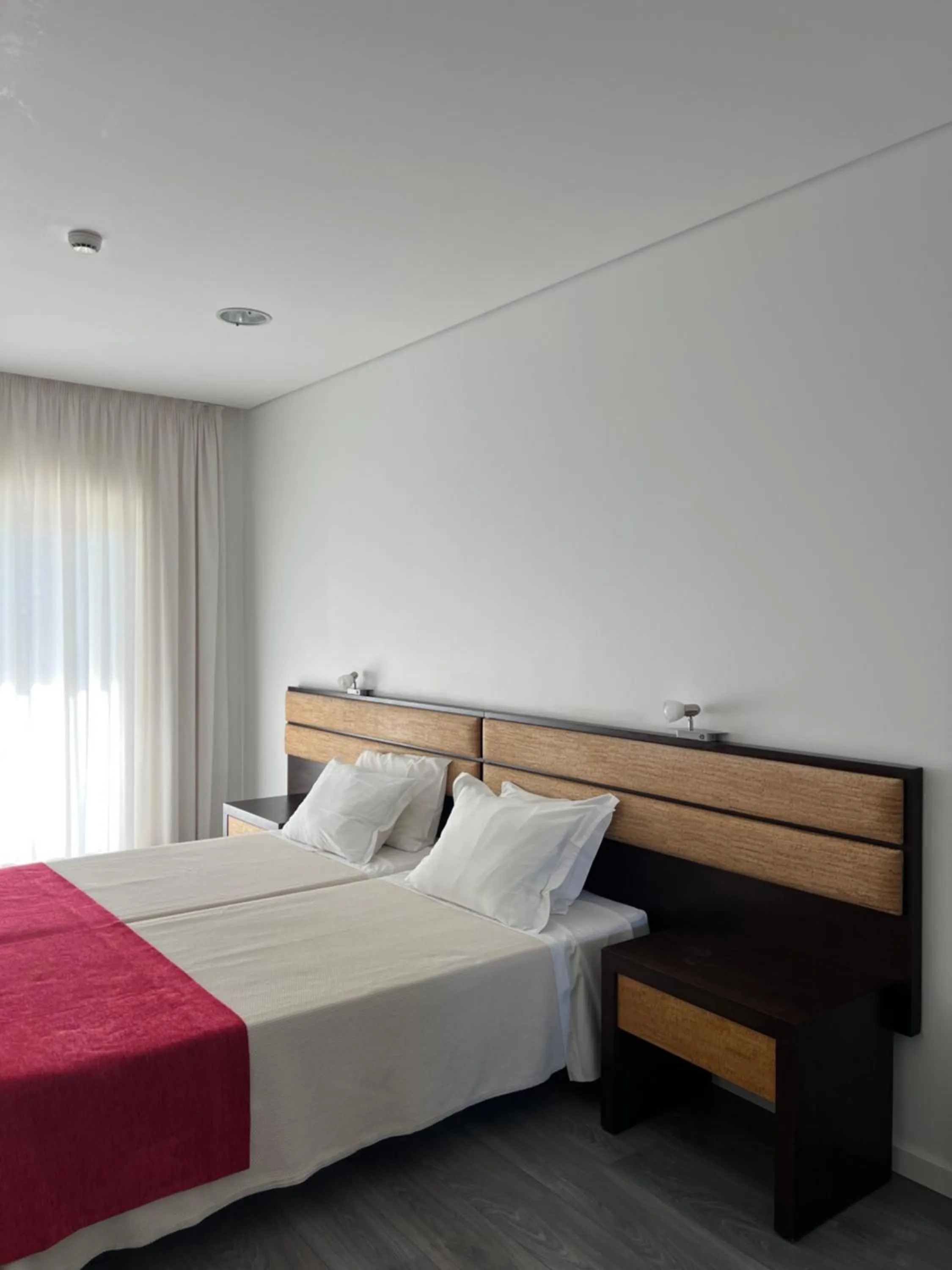 Bed in Quinta Saleiro Guesthouse