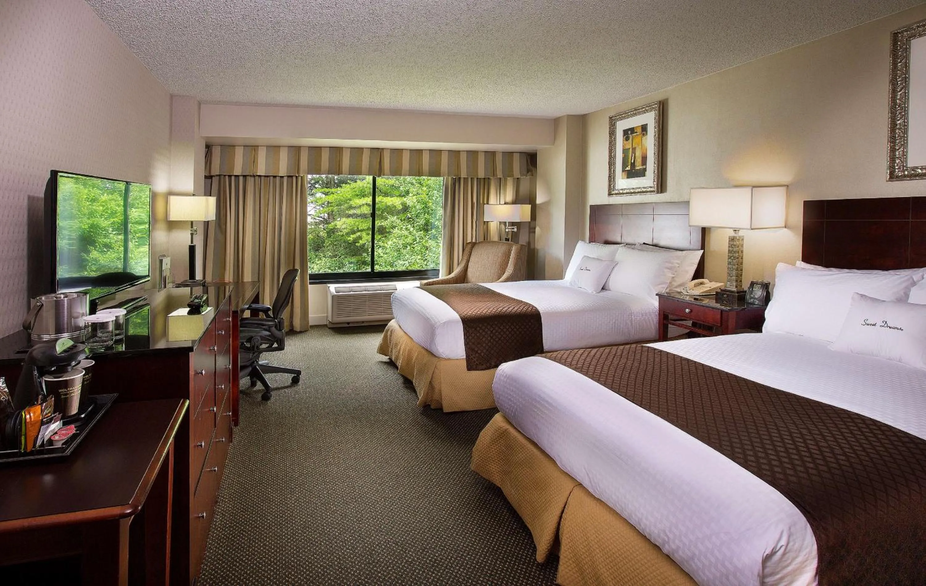 Room with Two Queen Beds - Non-Smoking in DoubleTree by Hilton Charlotte Airport