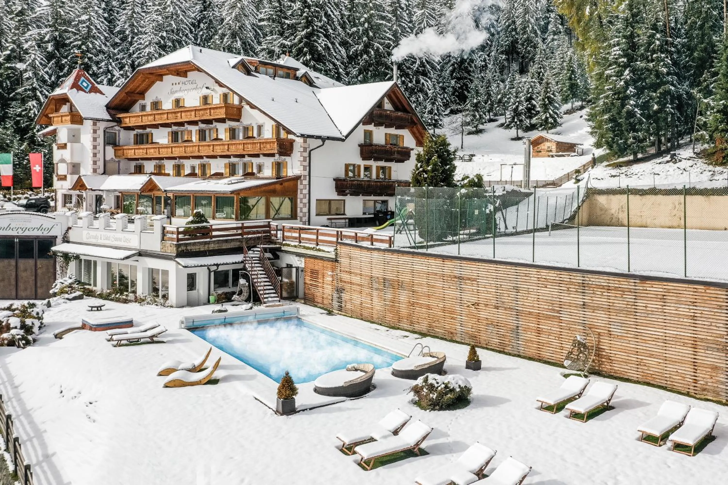 Winter in Granpanorama Wellnesshotel Sambergerhof Superior