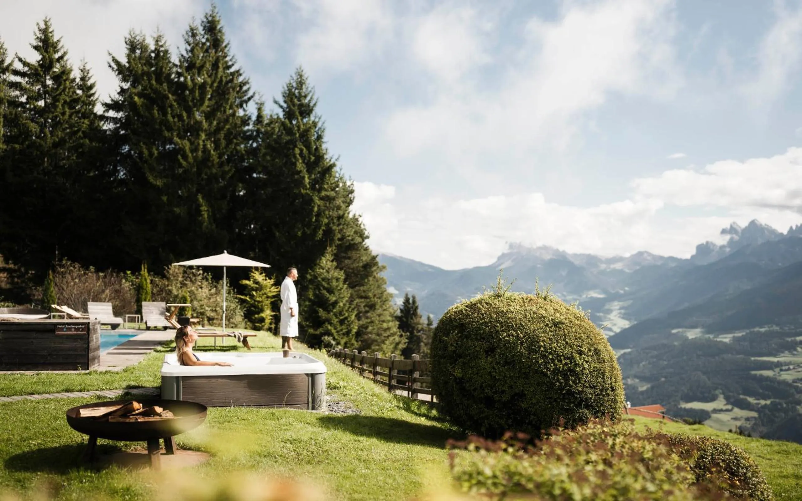 Swimming pool in Granpanorama Wellnesshotel Sambergerhof Superior