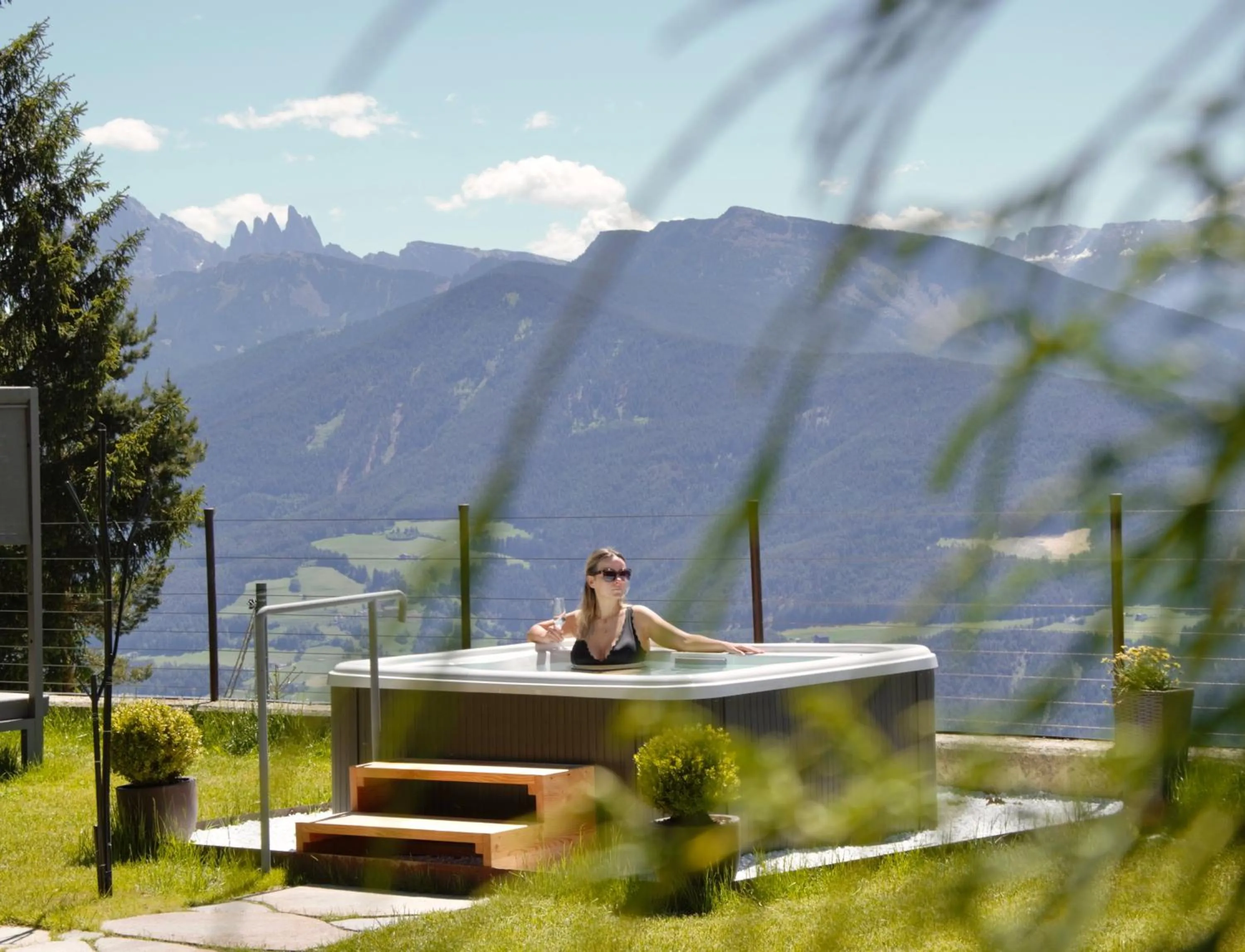 Hot Tub in Granpanorama Wellnesshotel Sambergerhof Superior