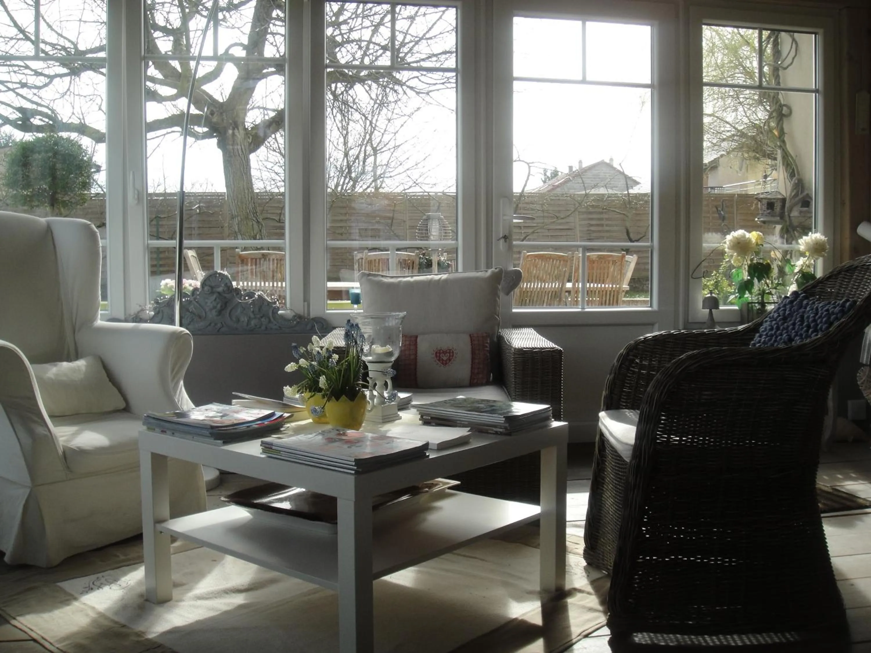 Patio in Chambres d'Hôtes Le Clos Du Verger