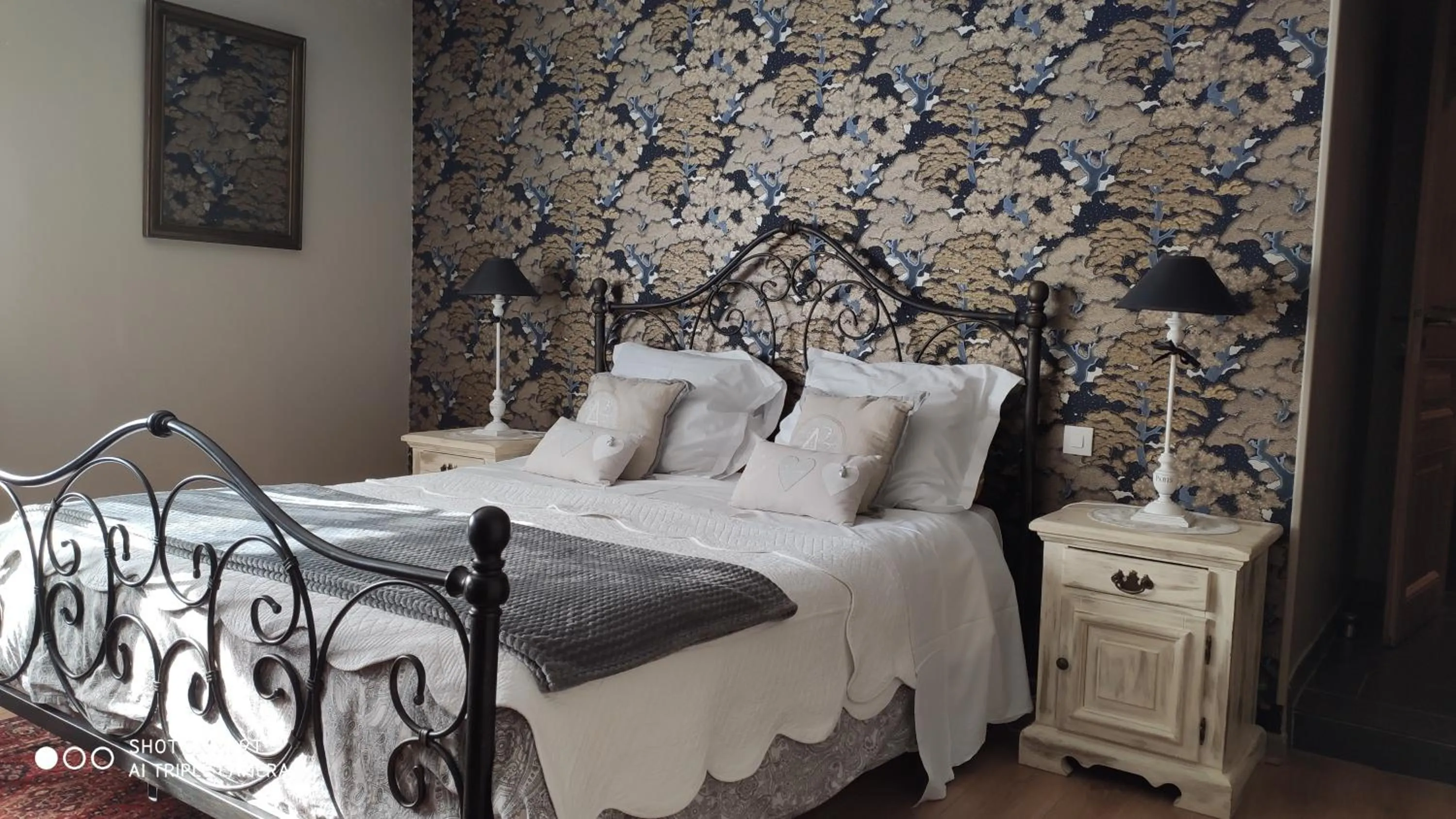 Bed in Chambres d'Hôtes Le Clos Du Verger