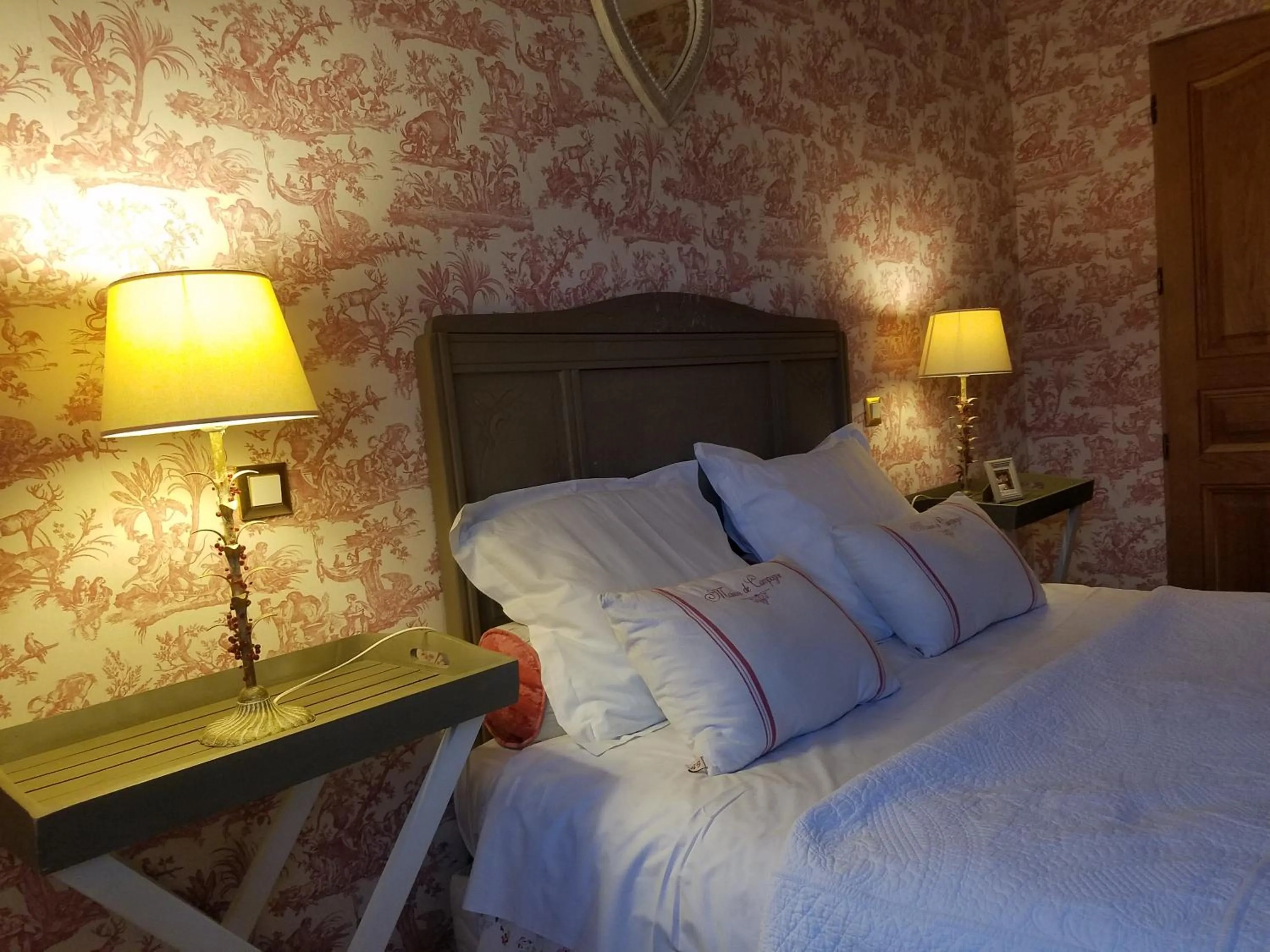 Bed in Chambres d'Hôtes Le Clos Du Verger