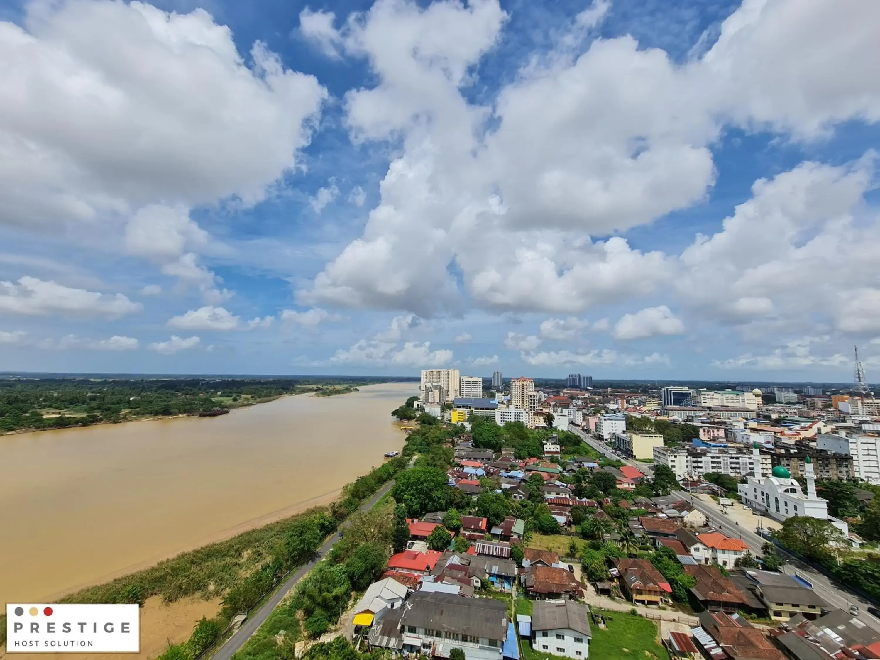 River view in Prestige Sky Riverfront River view in Prestige Sky Riverfront