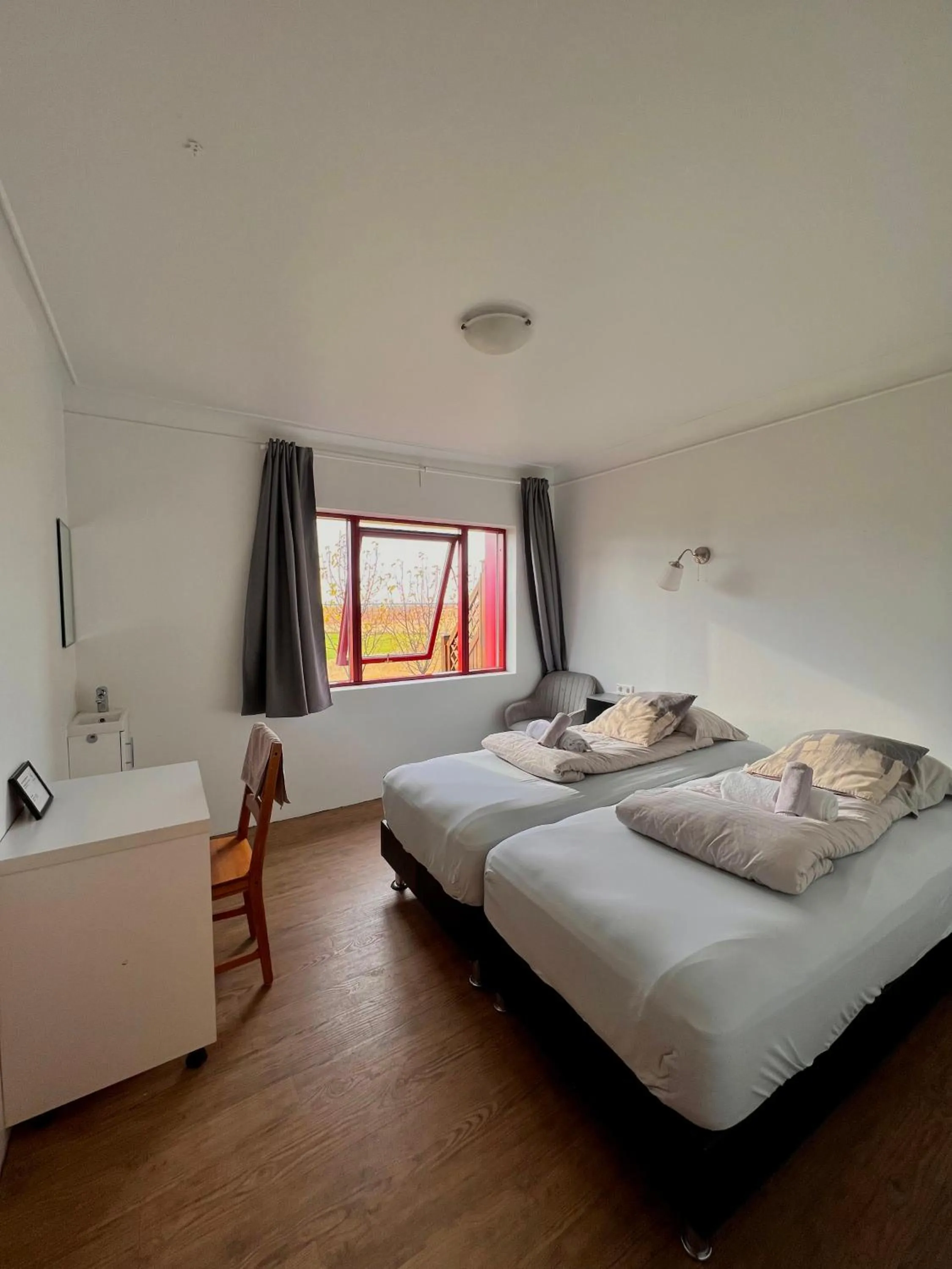 Bedroom, Bed in Guesthouse Nypugardar