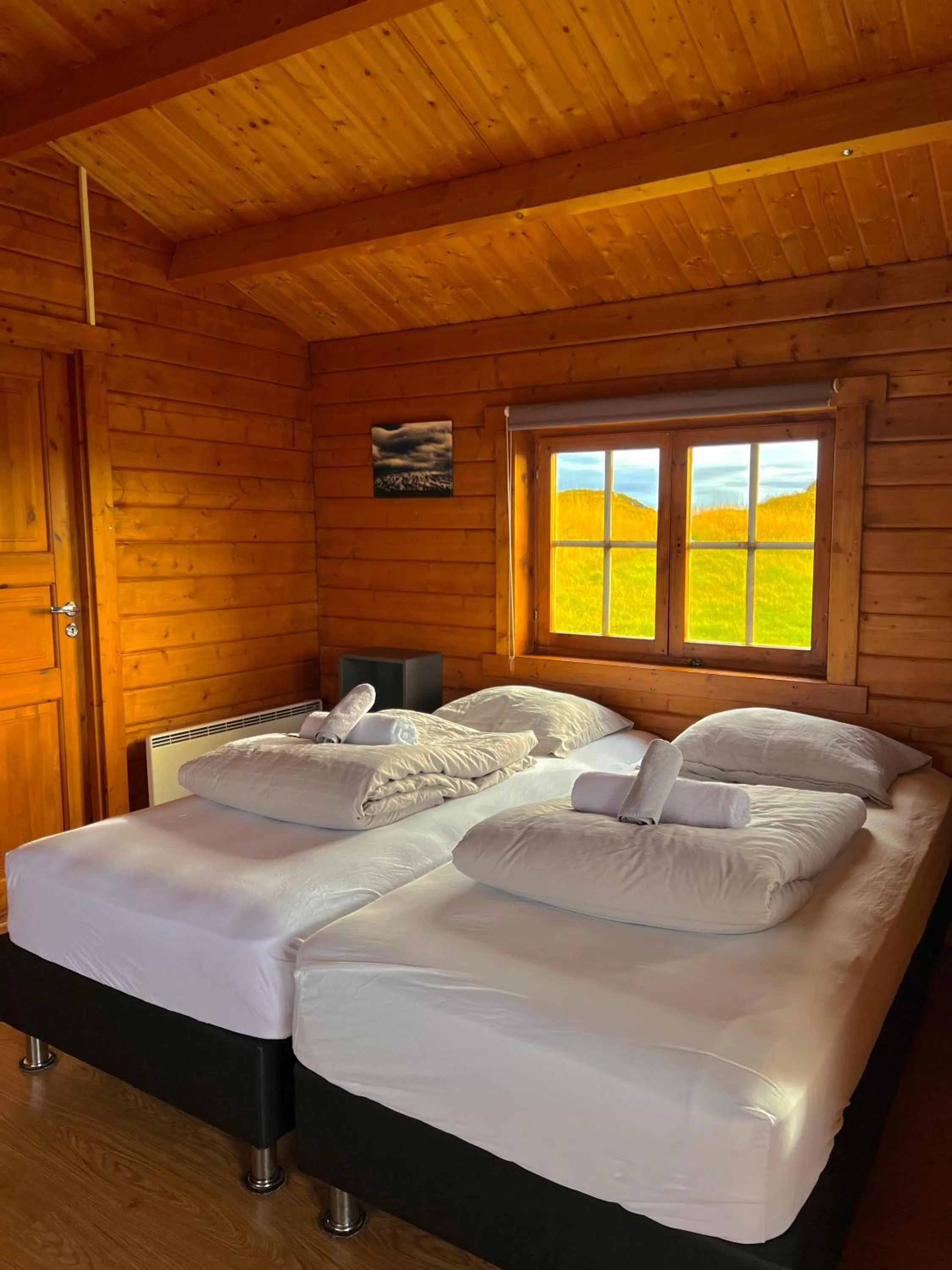 Bed in Guesthouse Nypugardar