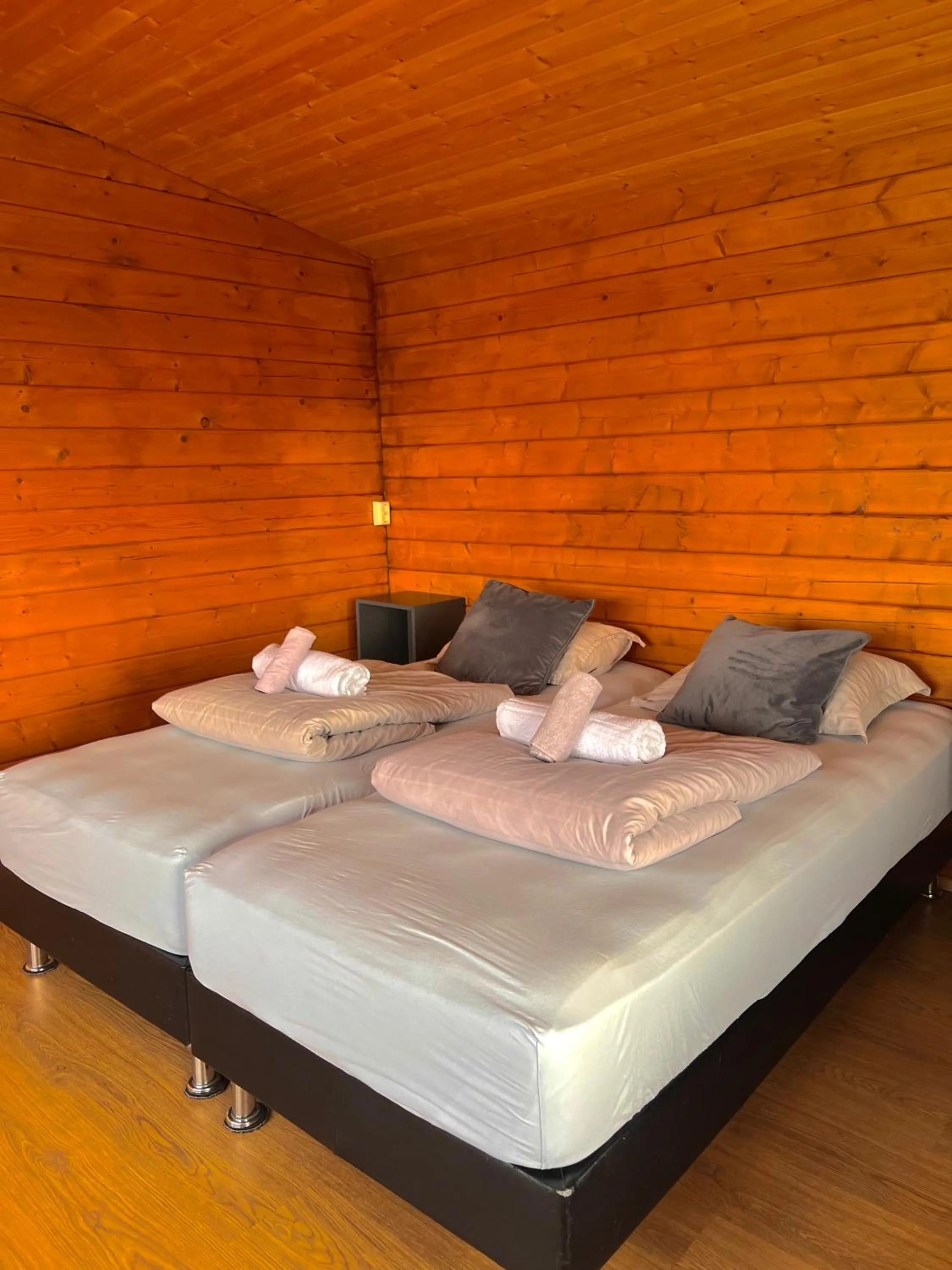 Bed in Guesthouse Nypugardar