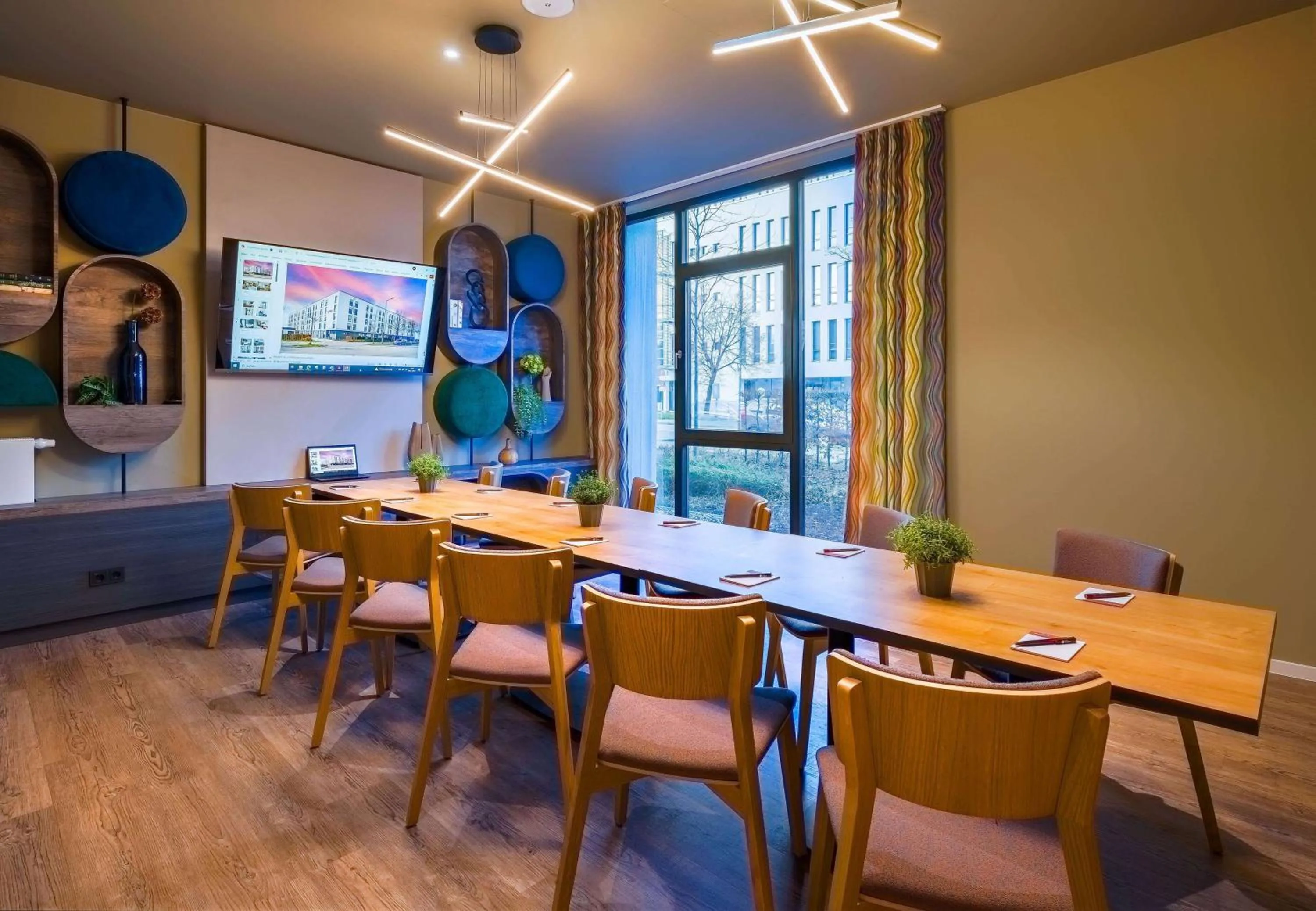 Meeting/conference room in Ramada Encore by Wyndham Munich Messe