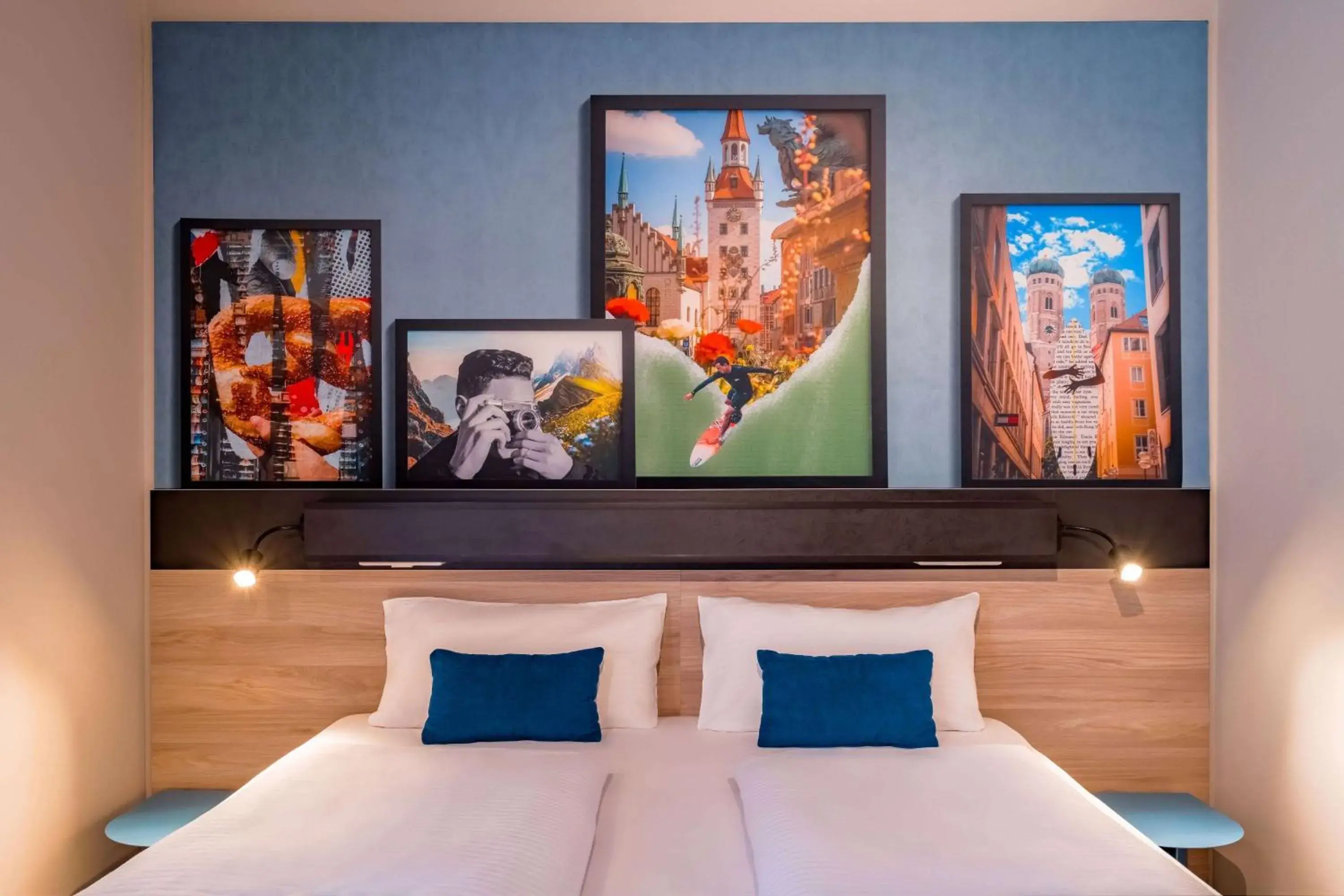 Photo of the whole room, Bed in Ramada Encore by Wyndham Munich Messe Photo of the whole room, Bed in Ramada Encore by Wyndham Munich Messe