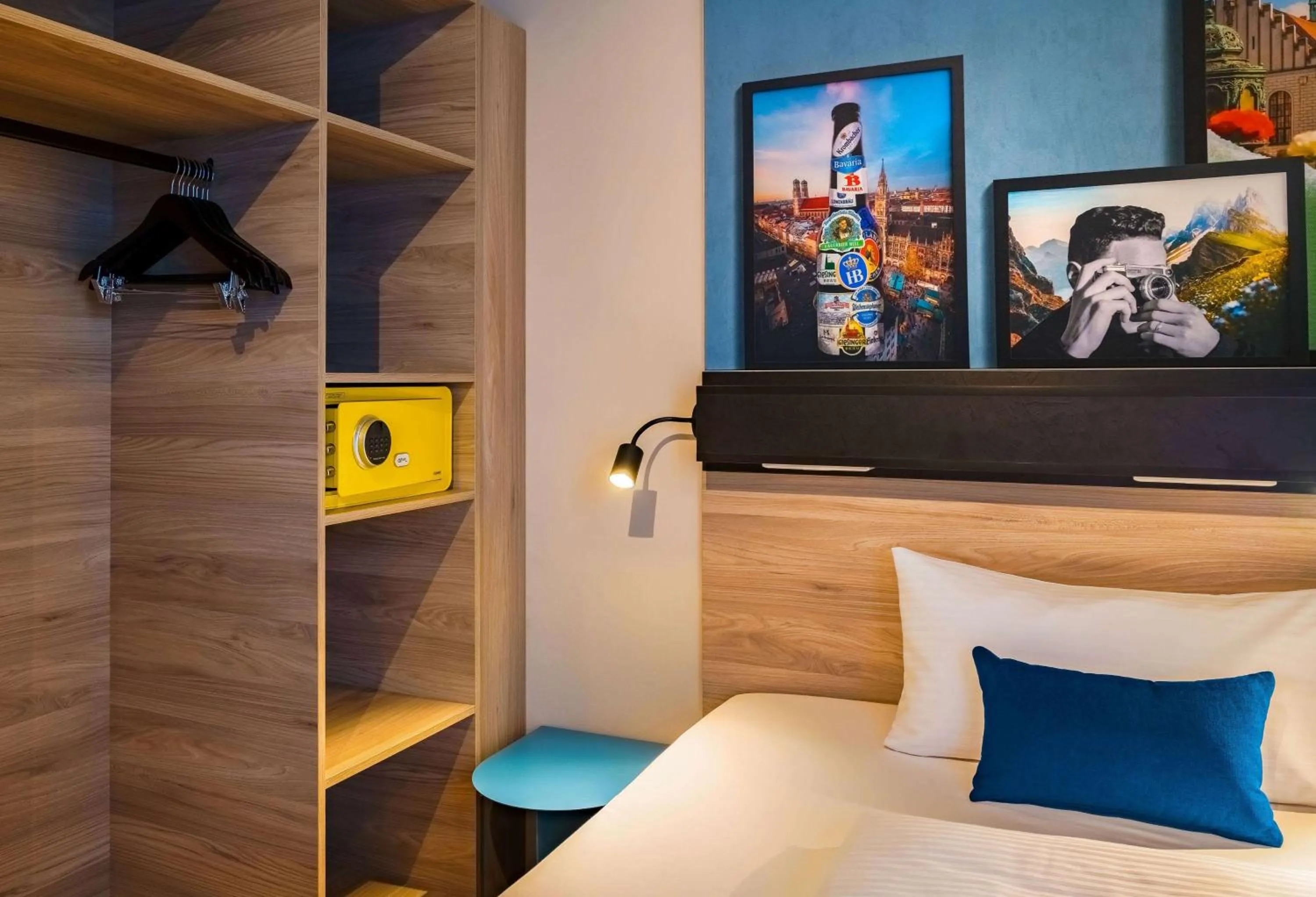 Bed in Ramada Encore by Wyndham Munich Messe