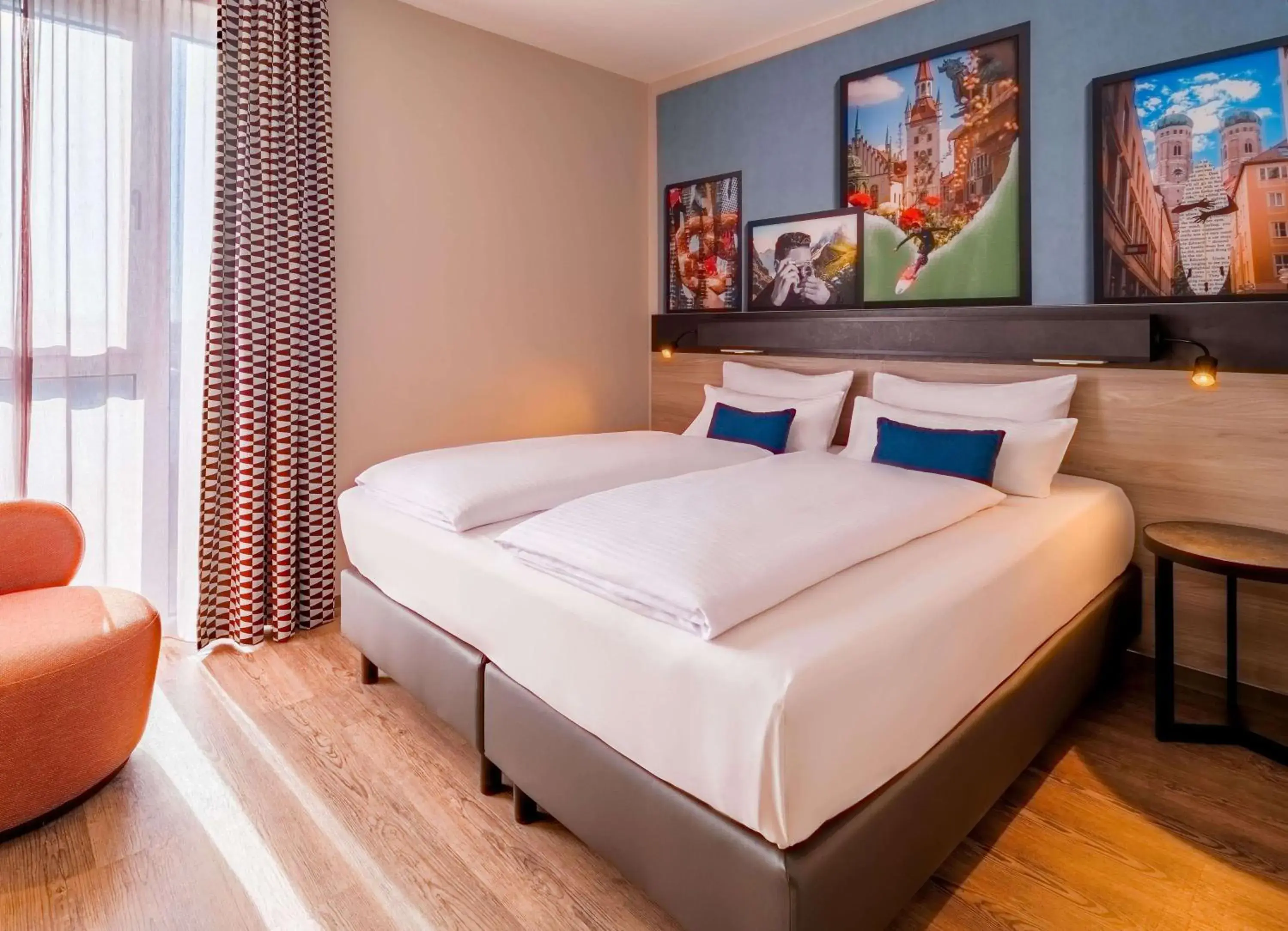 Premium Room with One Double Bed in Ramada Encore by Wyndham Munich Messe Premium Room with One Double Bed in Ramada Encore by Wyndham Munich Messe