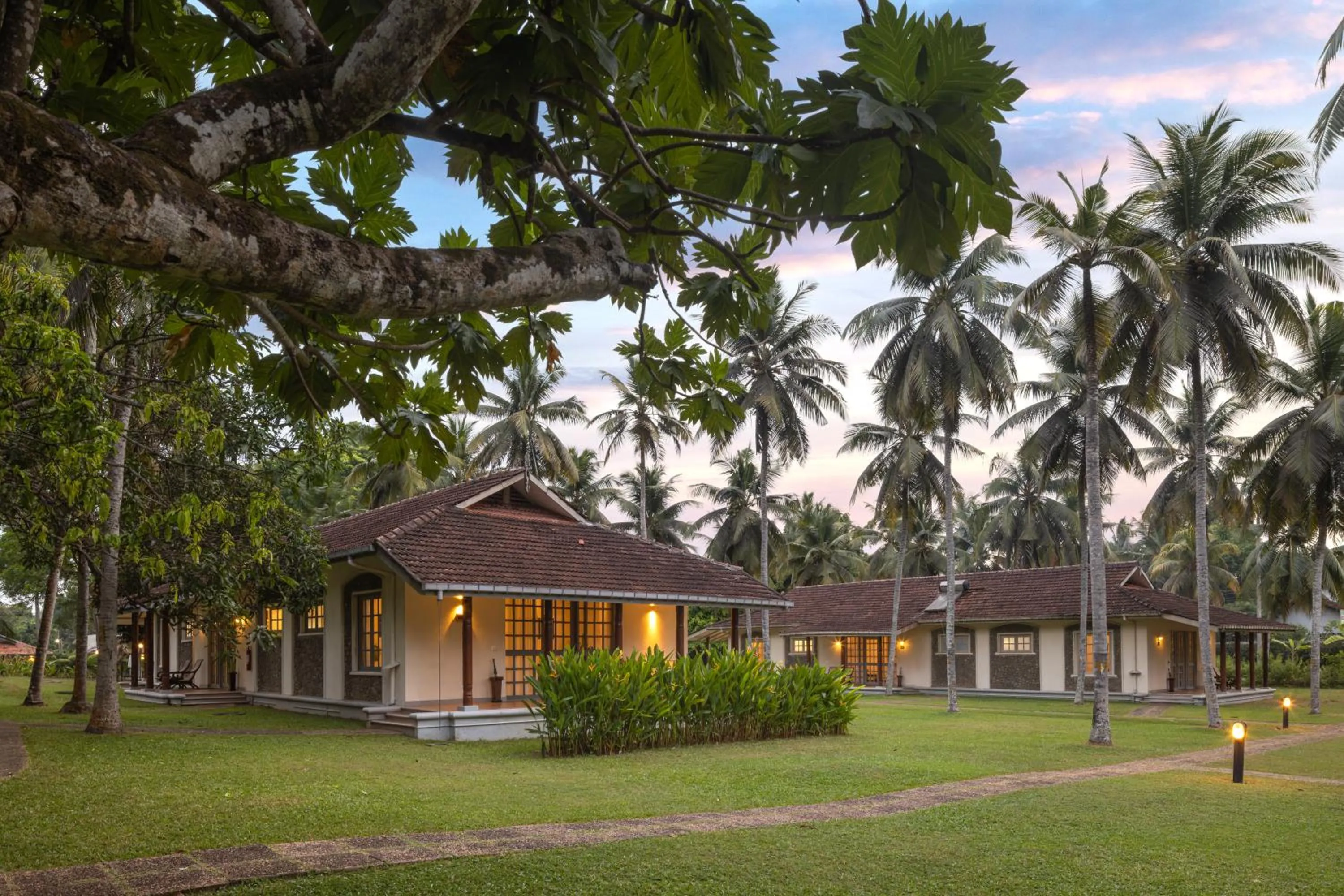Garden view in Tamarind Tree Garden Resort - Katunayake