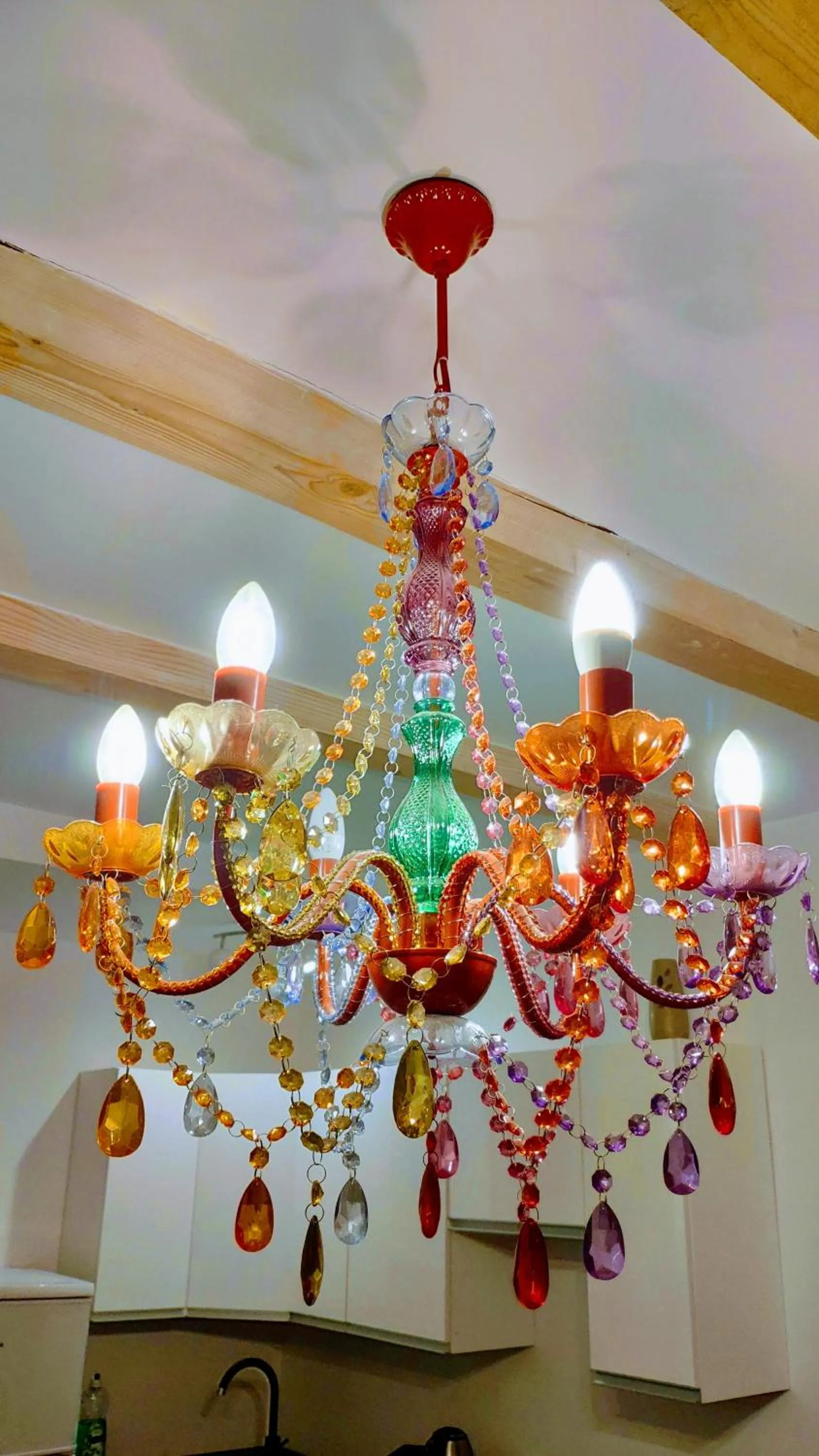 Decorative detail in Blu Raj - domy w Sudetach