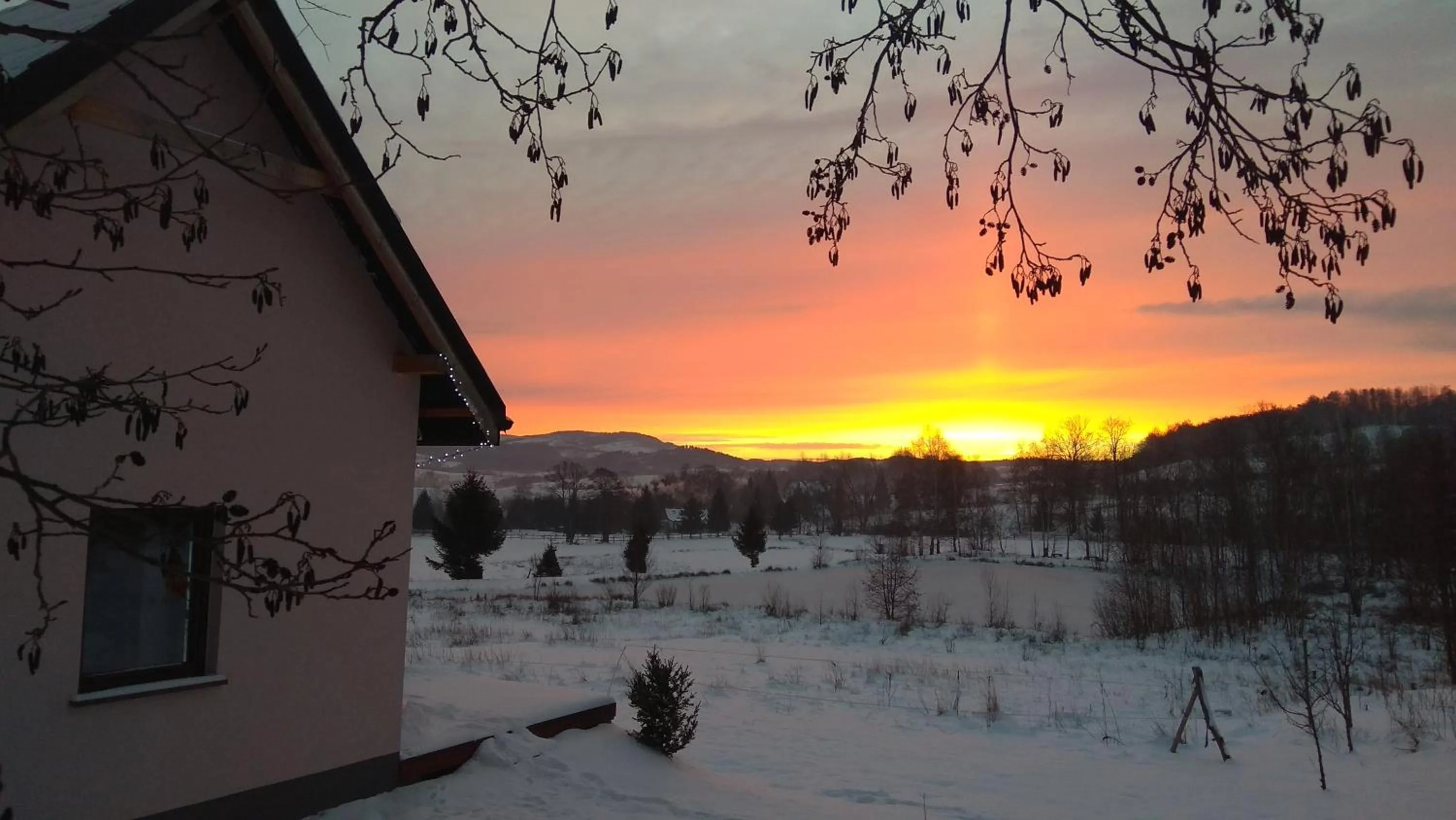 Winter in Blu Raj - domy w Sudetach