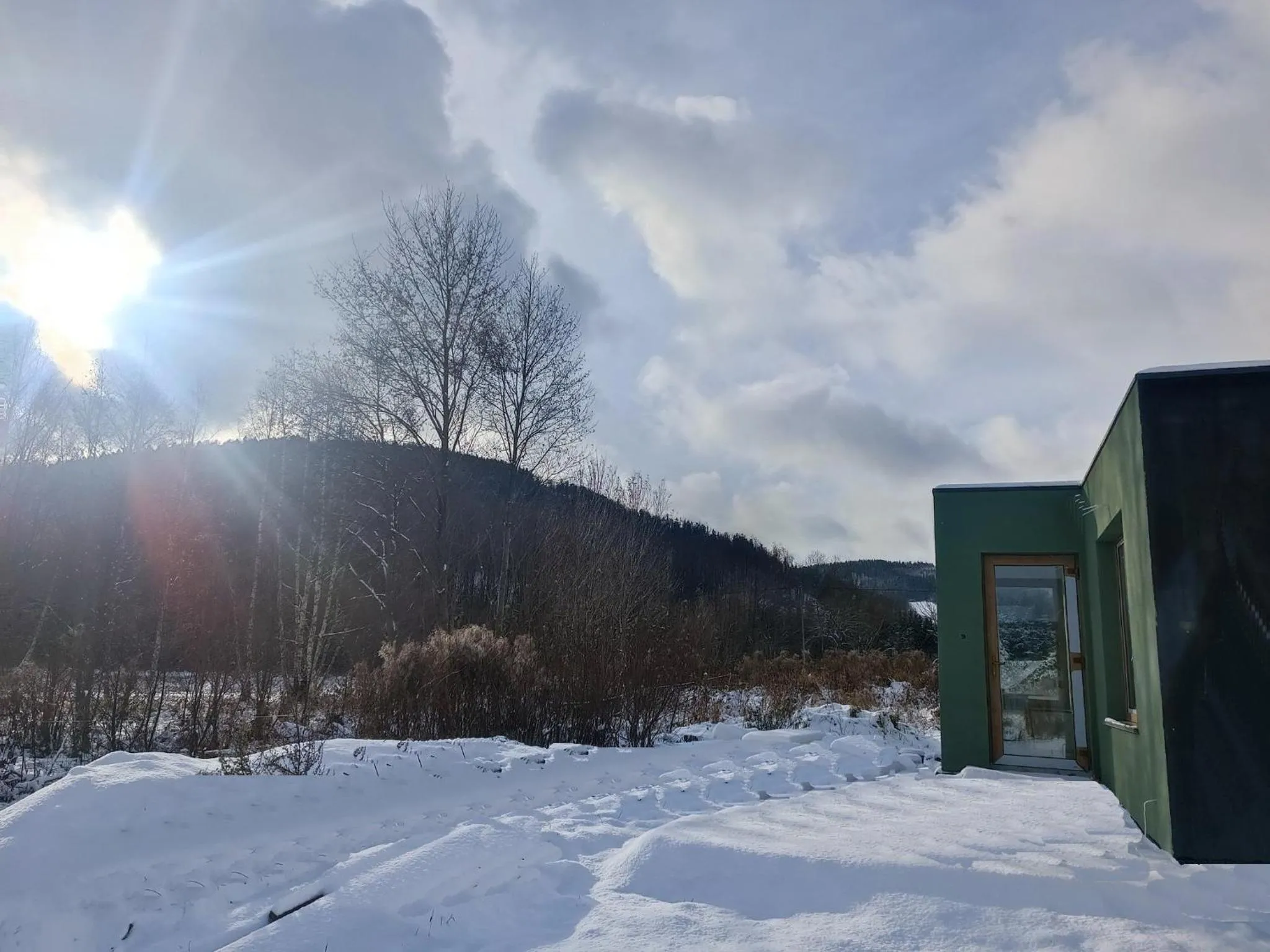 Winter in Blu Raj - domy w Sudetach