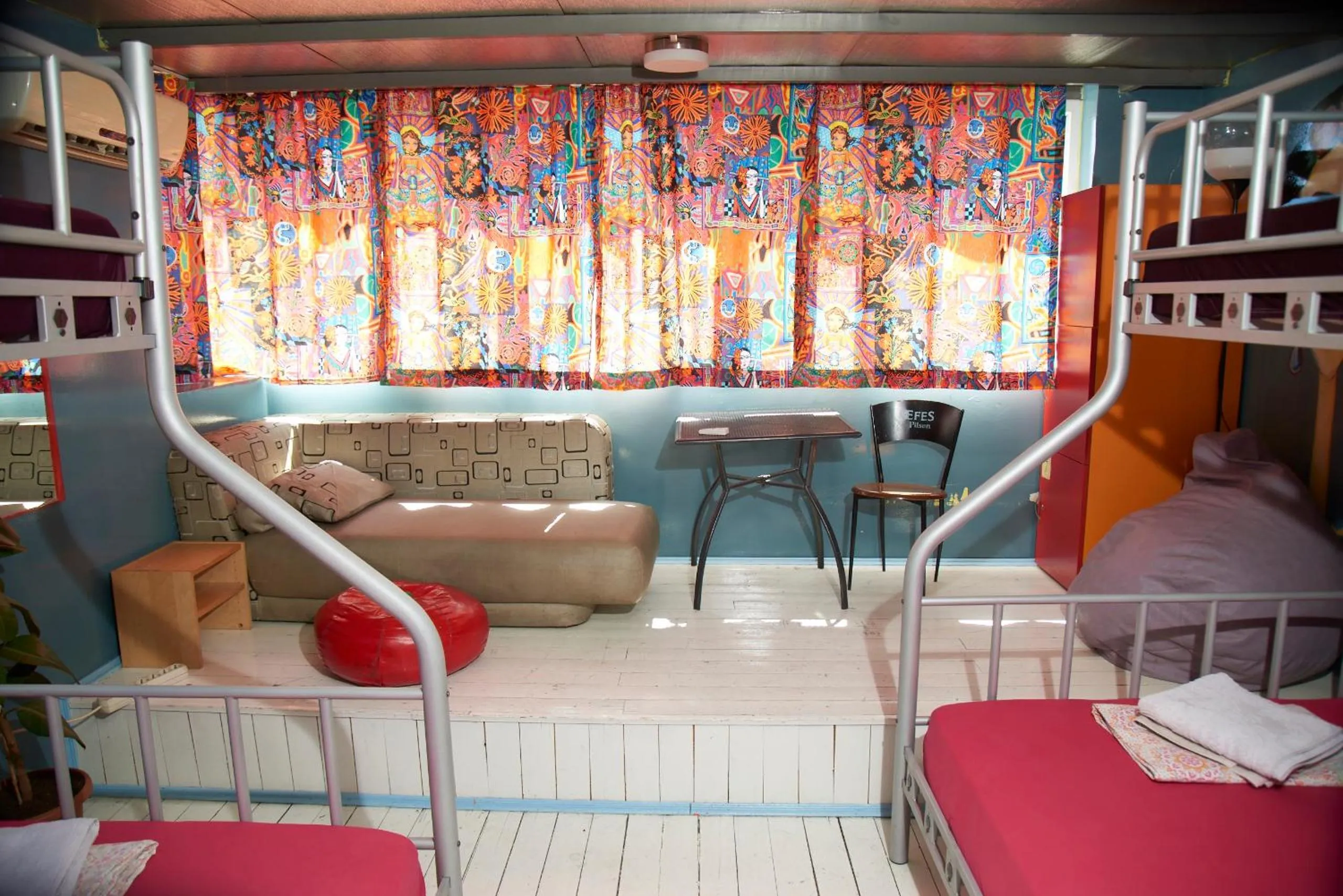 Seating area, Bed in Chillout Lya Hostel & Lounge