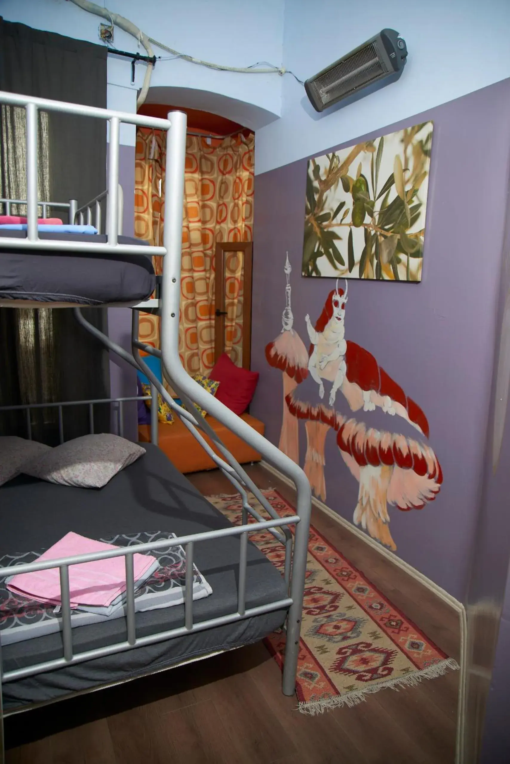 Bedroom, Bed in Chillout Lya Hostel & Lounge Bedroom, Bed in Chillout Lya Hostel & Lounge