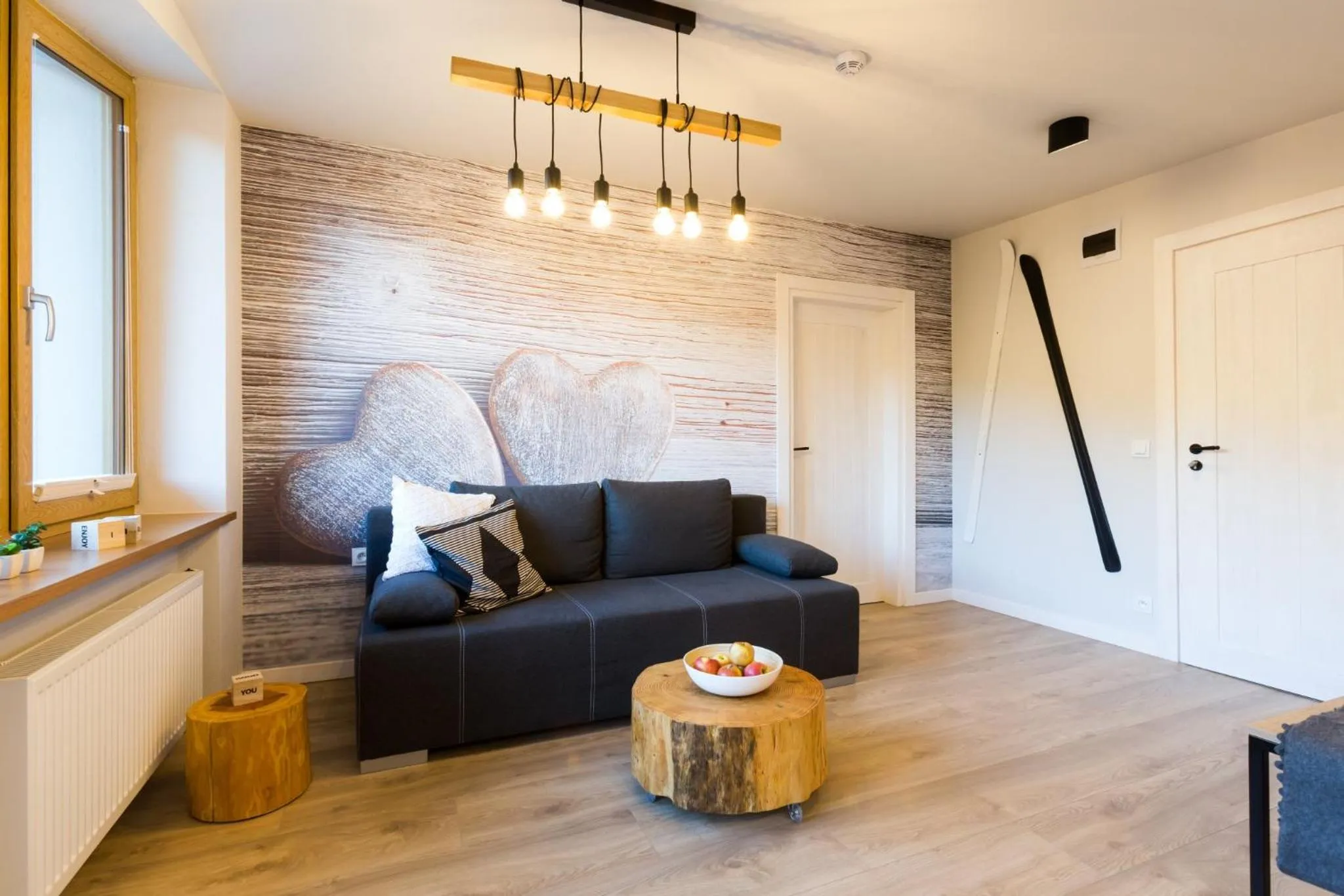 Living room in Willa Marko z sauną, grillowiskiem i rowerownią - Dream Apart